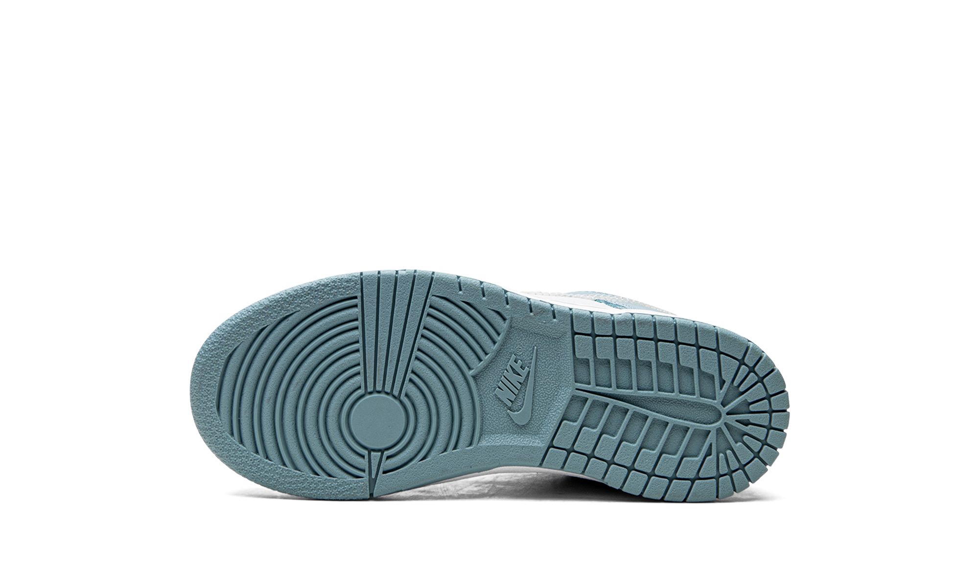 nike dunk low clear aqua ps+DH9756-401+bottom view