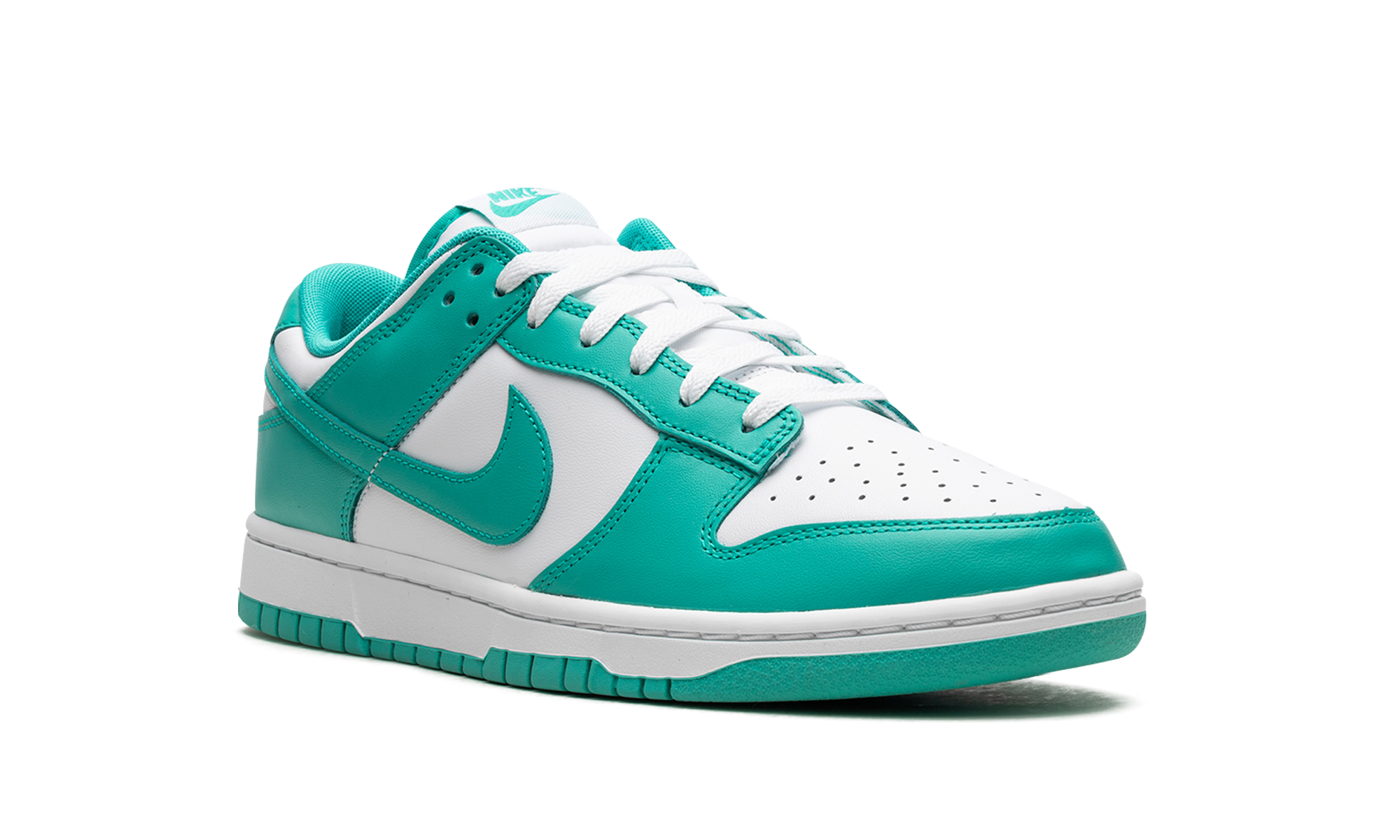 nike dunk low clear jade+DV0833-101+diagnol right view
