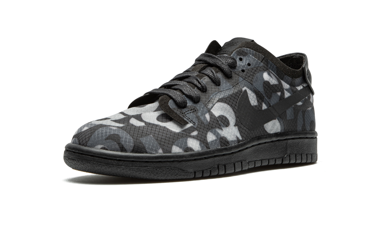 nike dunk low comme des garcons print women s+CZ2675-001+left diagnol single view