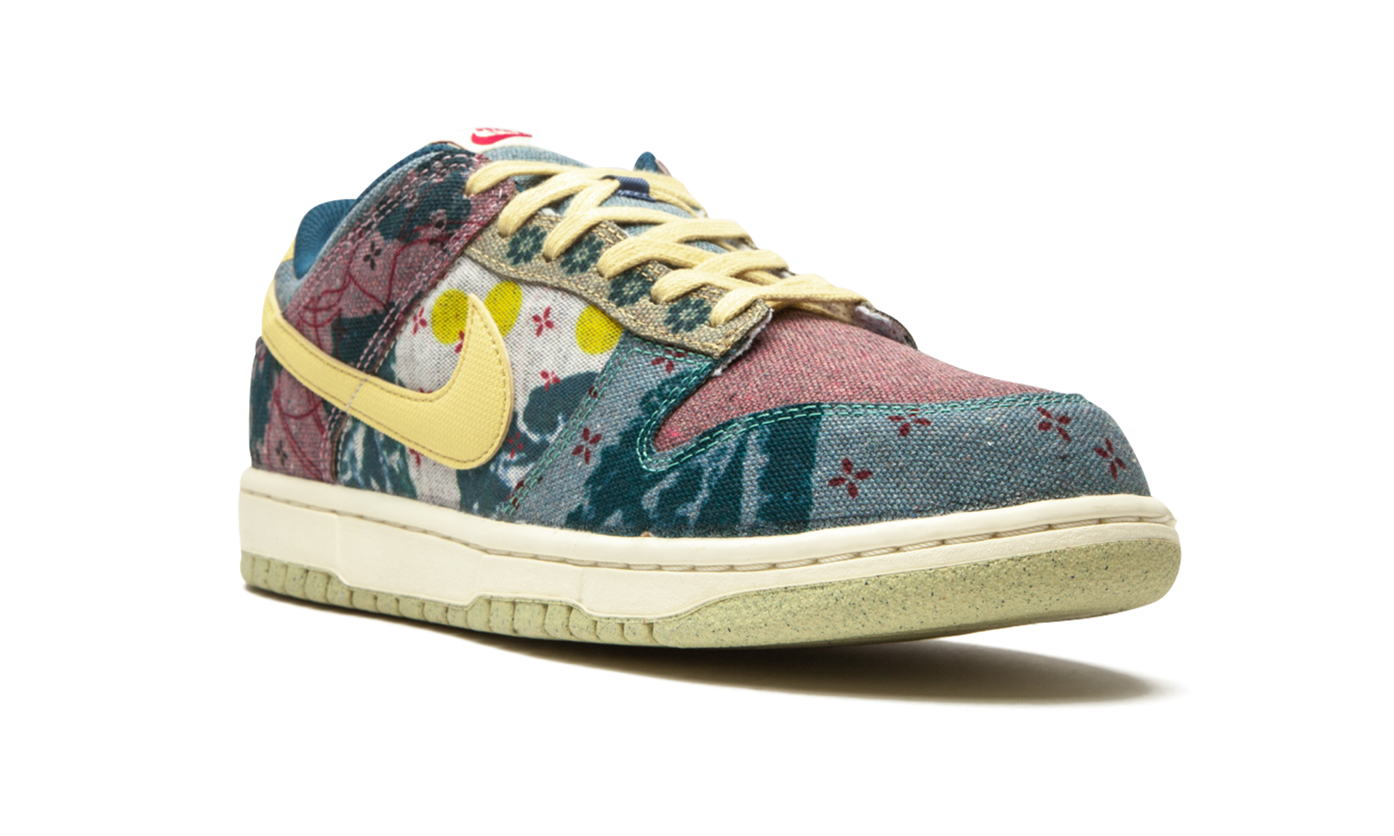 nike dunk low community garden+CZ9747-900+diagnol right view