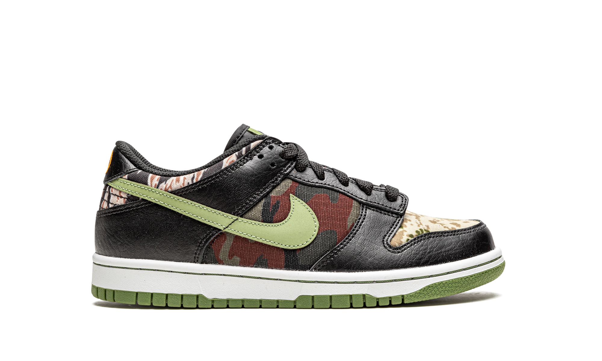 nike dunk low crazy camo gs+DB1909-001+right view