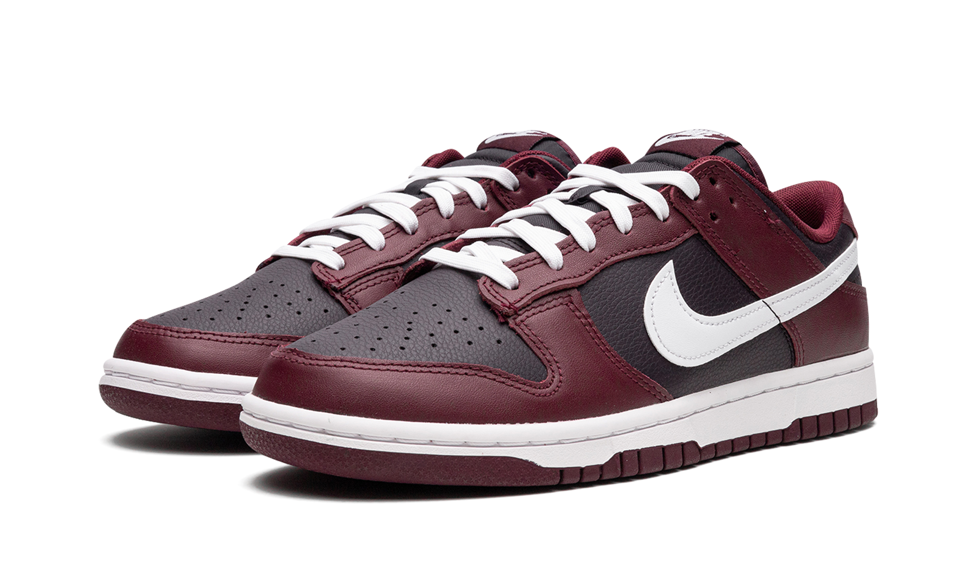 nike dunk low dark beetroot+DJ6188-600+diagnol left view