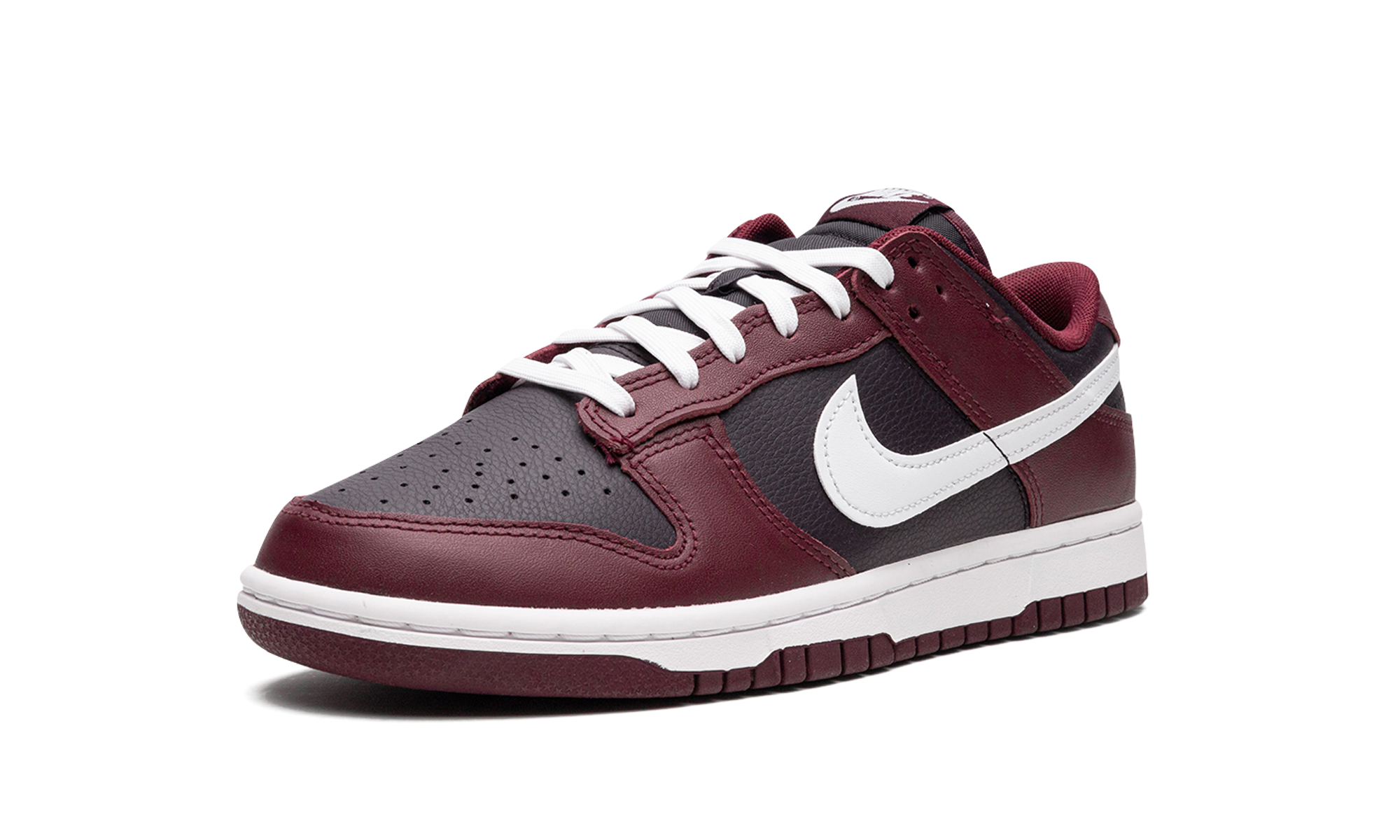 nike dunk low dark beetroot+DJ6188-600+left diagnol single view