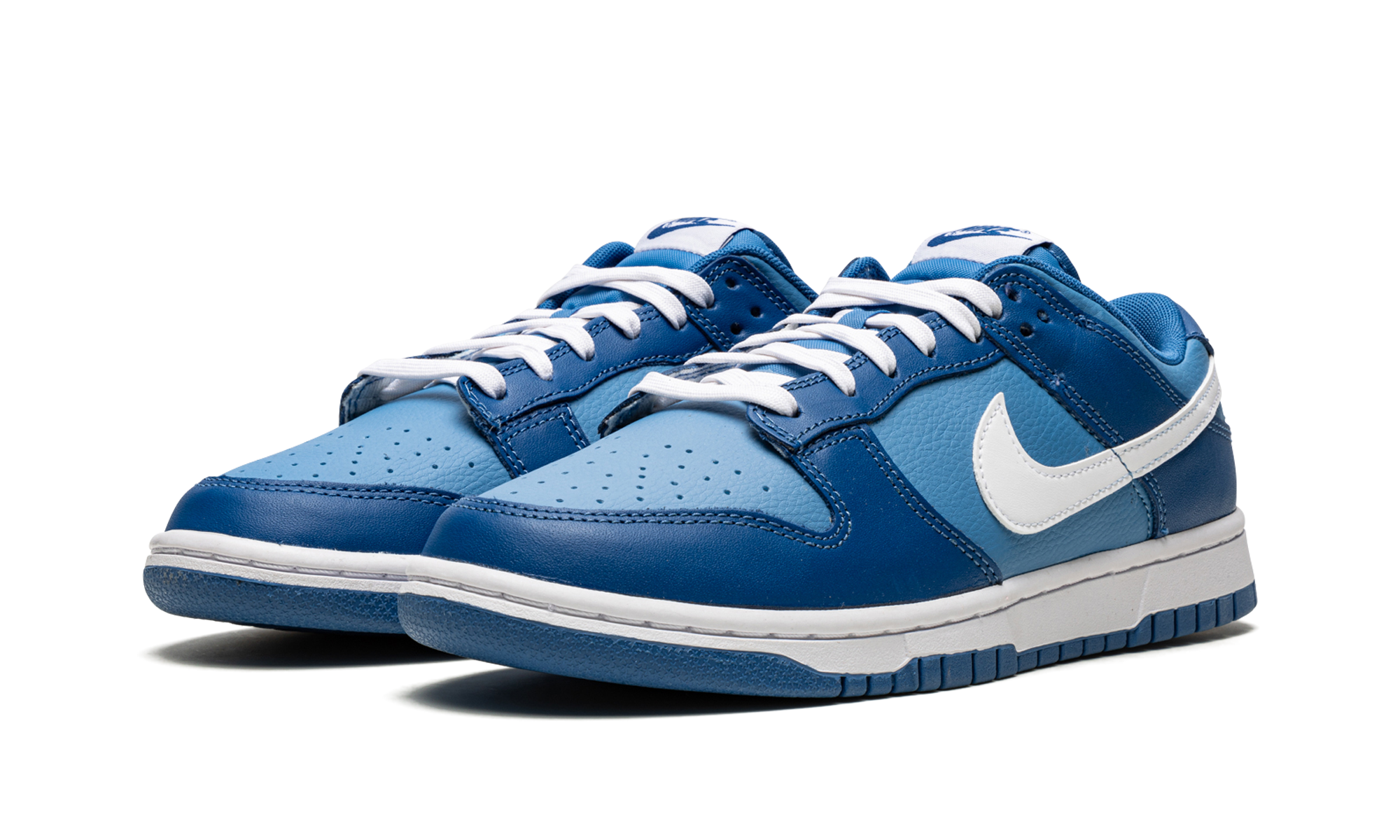 nike dunk low dark marina blue+DJ6188-400+diagnol left view