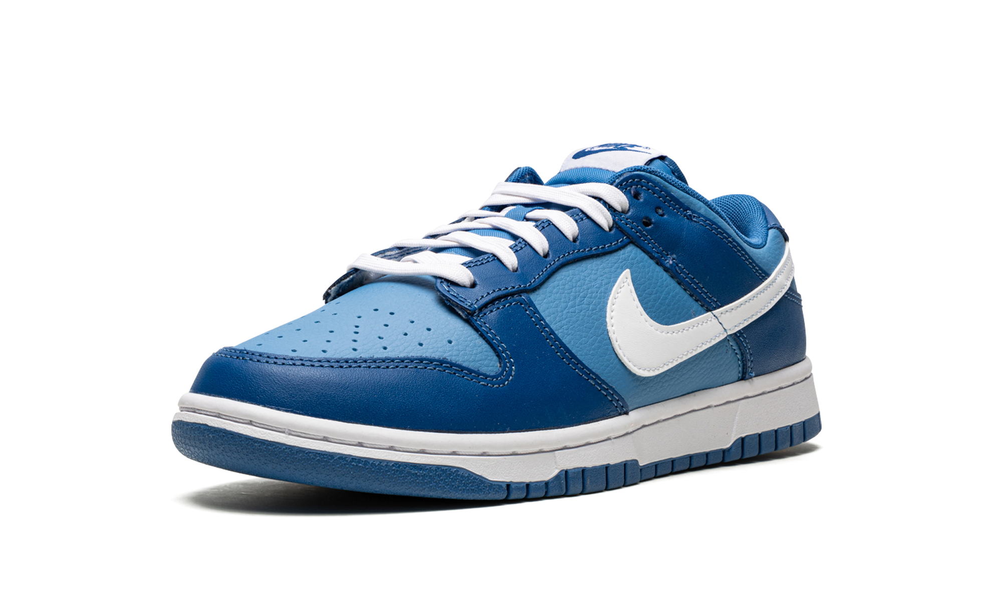 nike dunk low dark marina blue+DJ6188-400+left diagnol single view