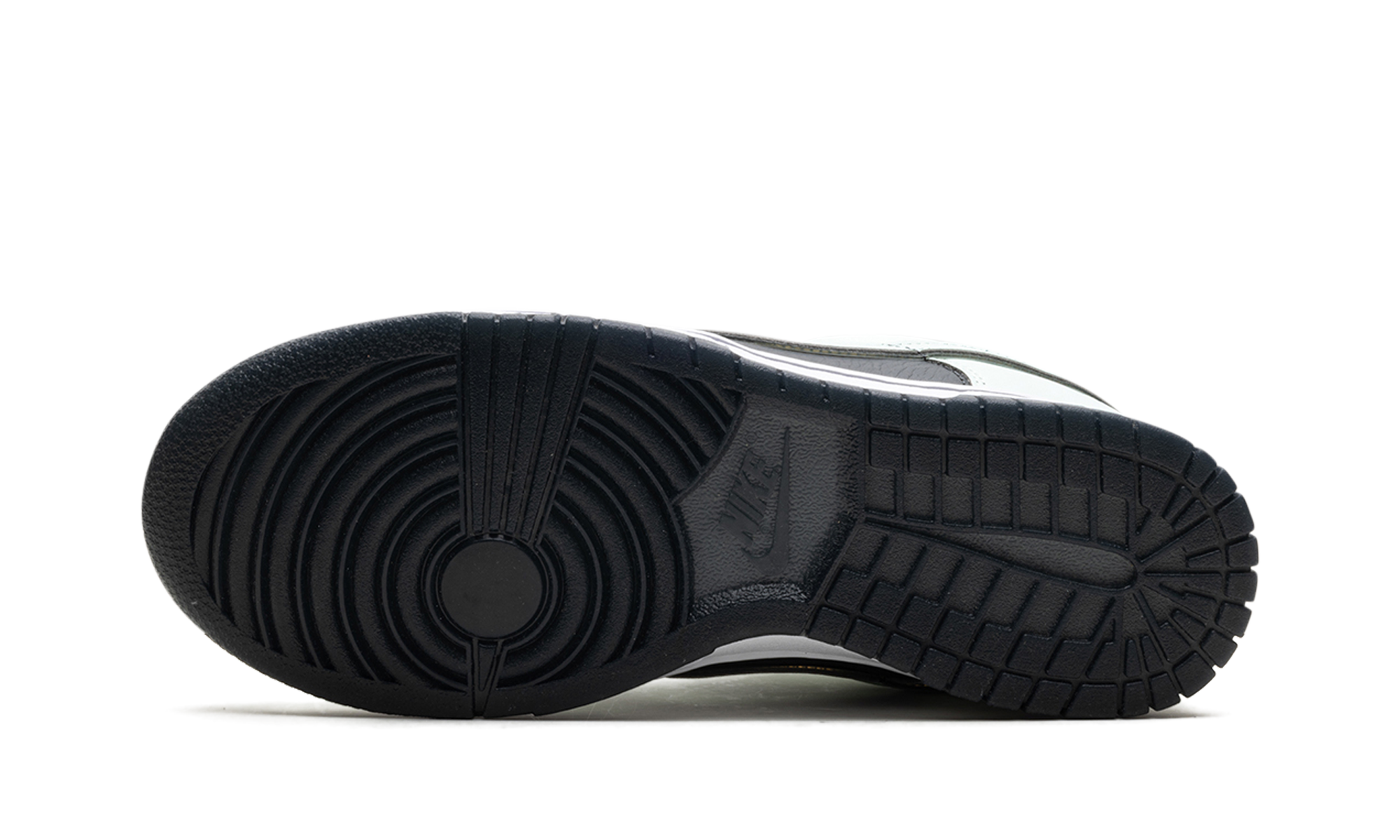 nike dunk low dark smoke grey barely green+FZ1670-001+bottom view