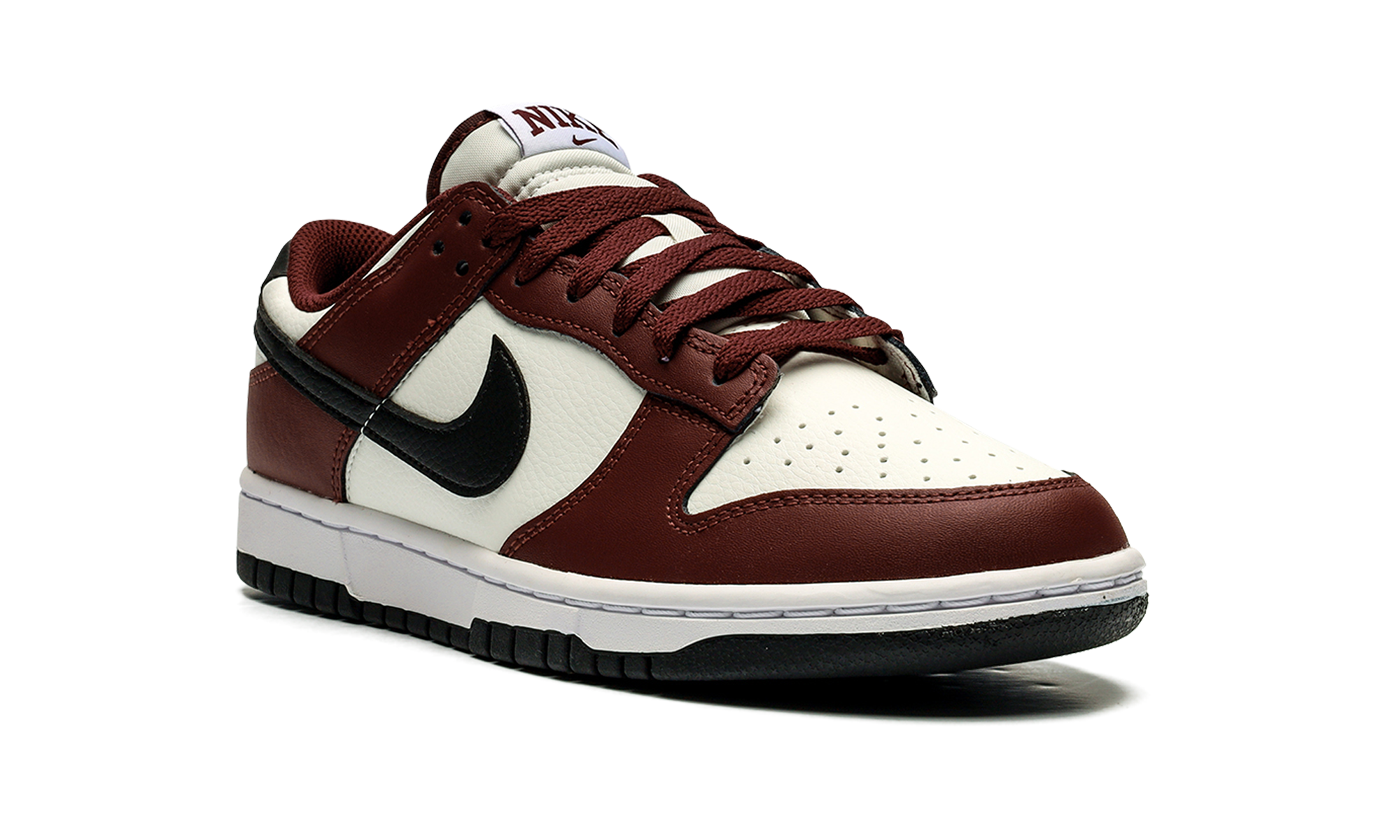 nike dunk low dark team red black+FZ4616-600+diagnol right view