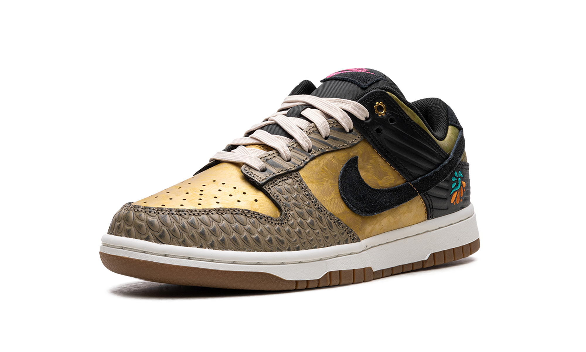 nike dunk low dia de muertos women s+FQ8148-010+left diagnol single view