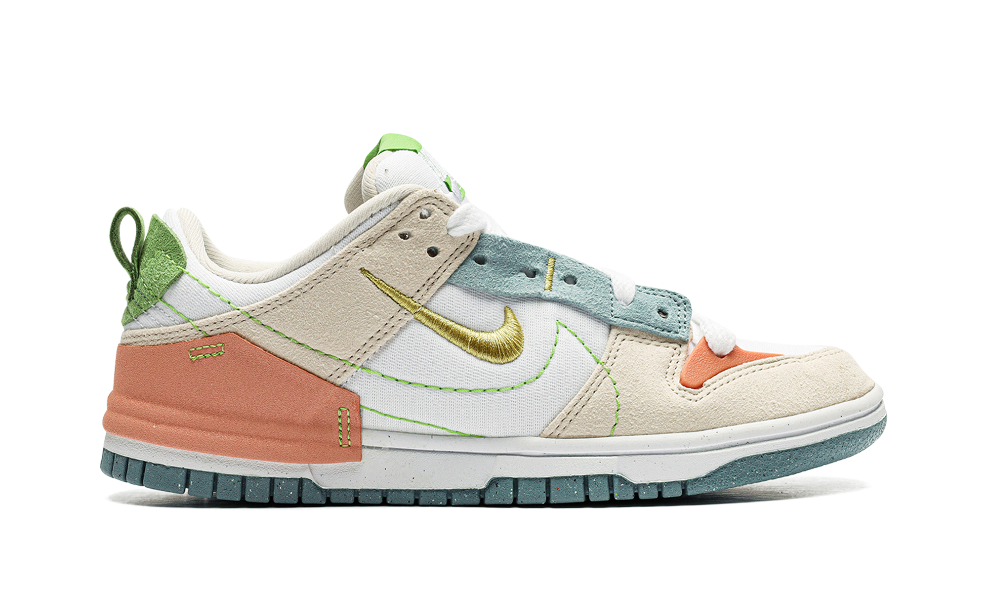 nike dunk low disrupt 2 easter pastel women s+DV3457-100+right view