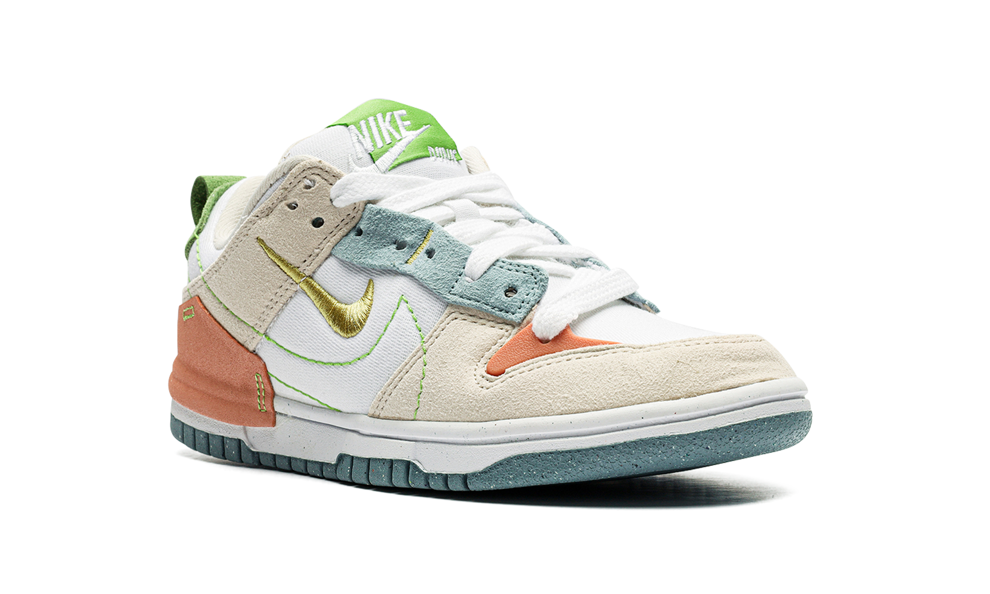 nike dunk low disrupt 2 easter pastel women s+DV3457-100+diagnol right view