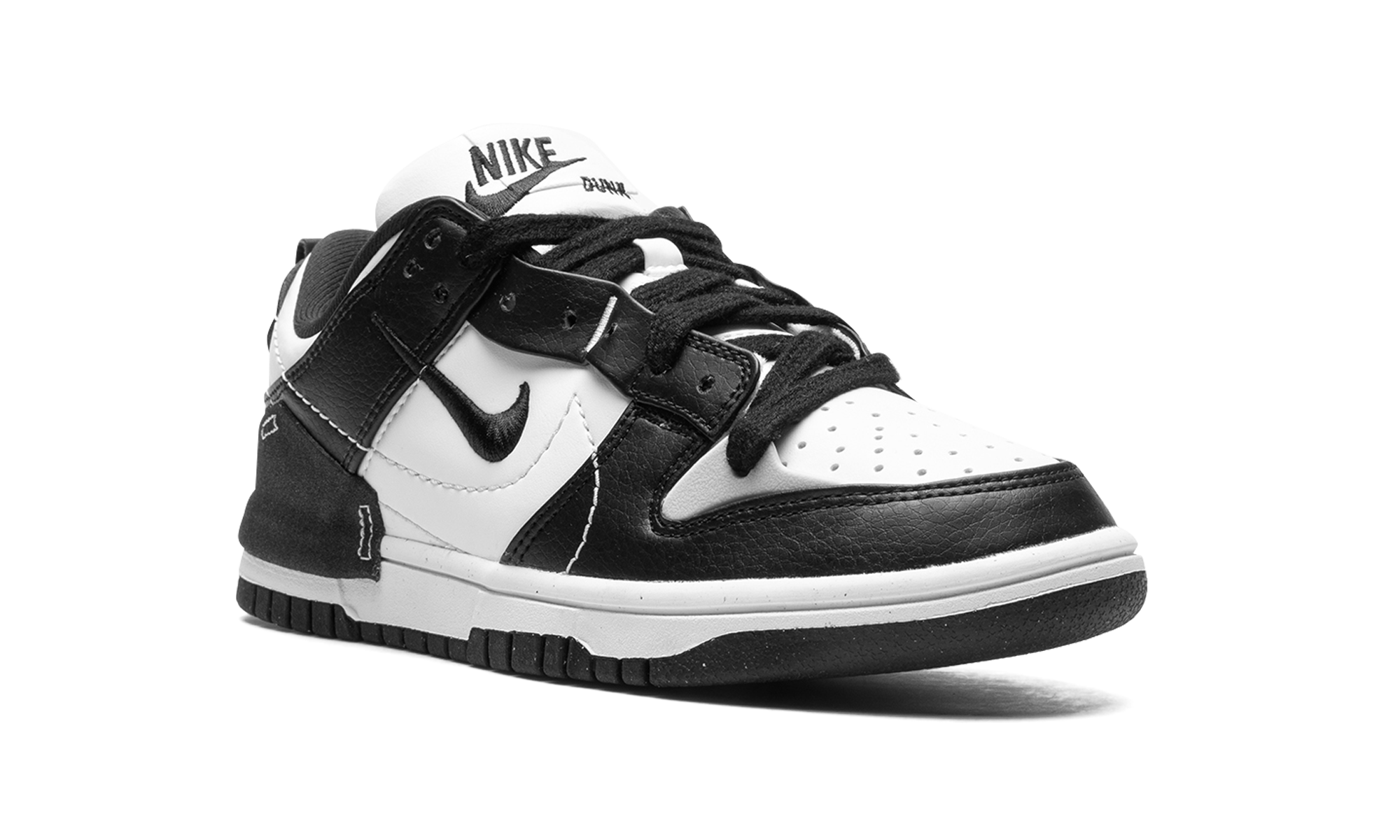 nike dunk low disrupt 2 panda women s+DV4024-002+diagnol right view