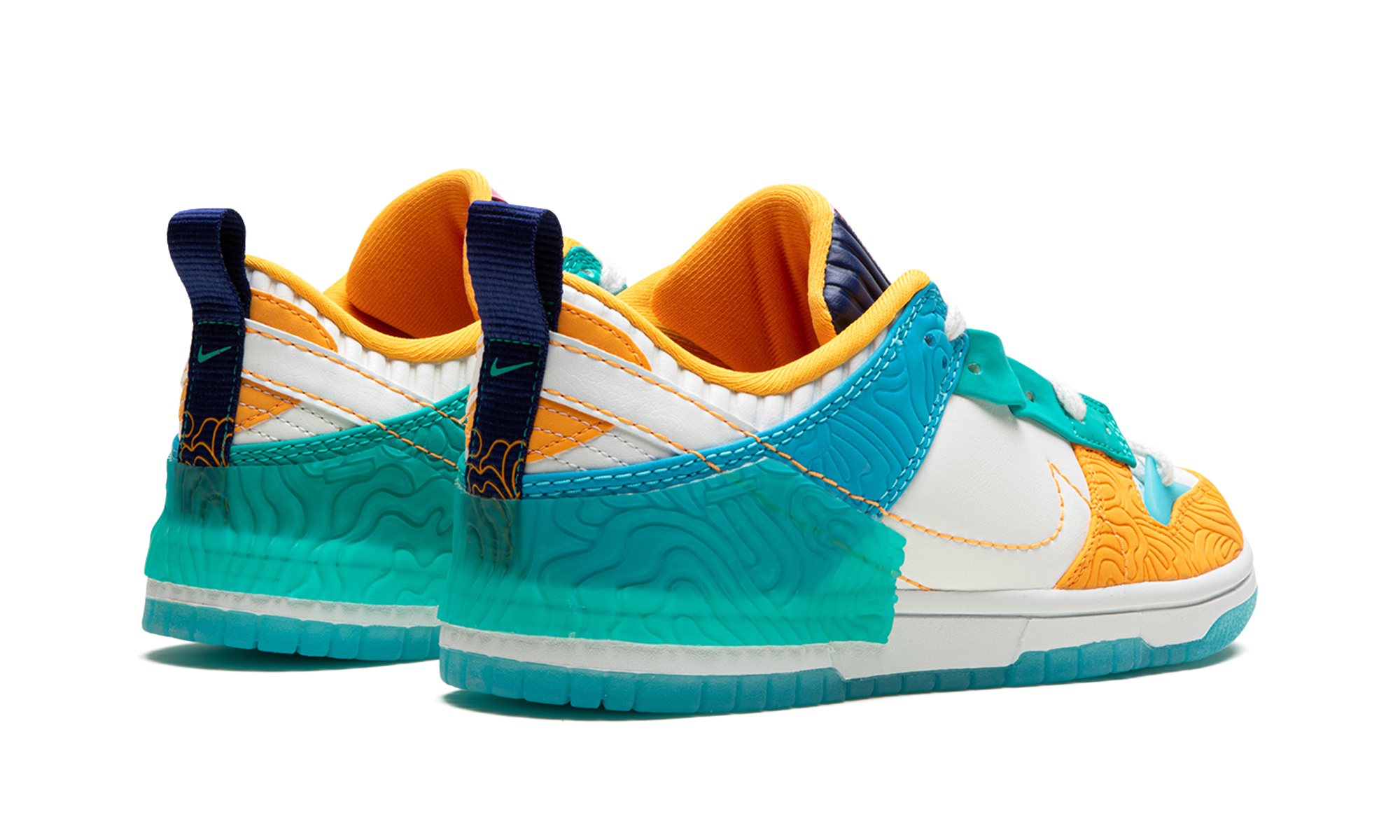 nike dunk low disrupt 2 serena williams design crew women s+DX4220-100+diagnol right behind view