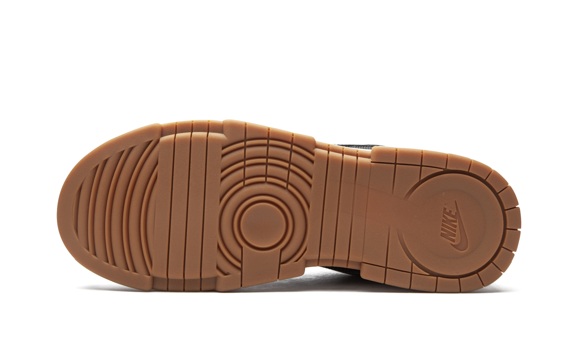 nike dunk low disrupt black gum women s+CK6654-002+bottom view