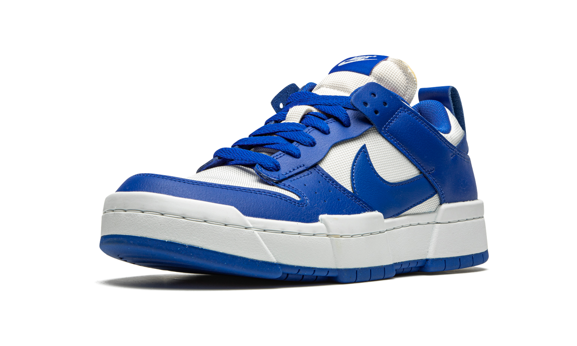 nike dunk low disrupt game royal women s+CK6654-100+left diagnol single view