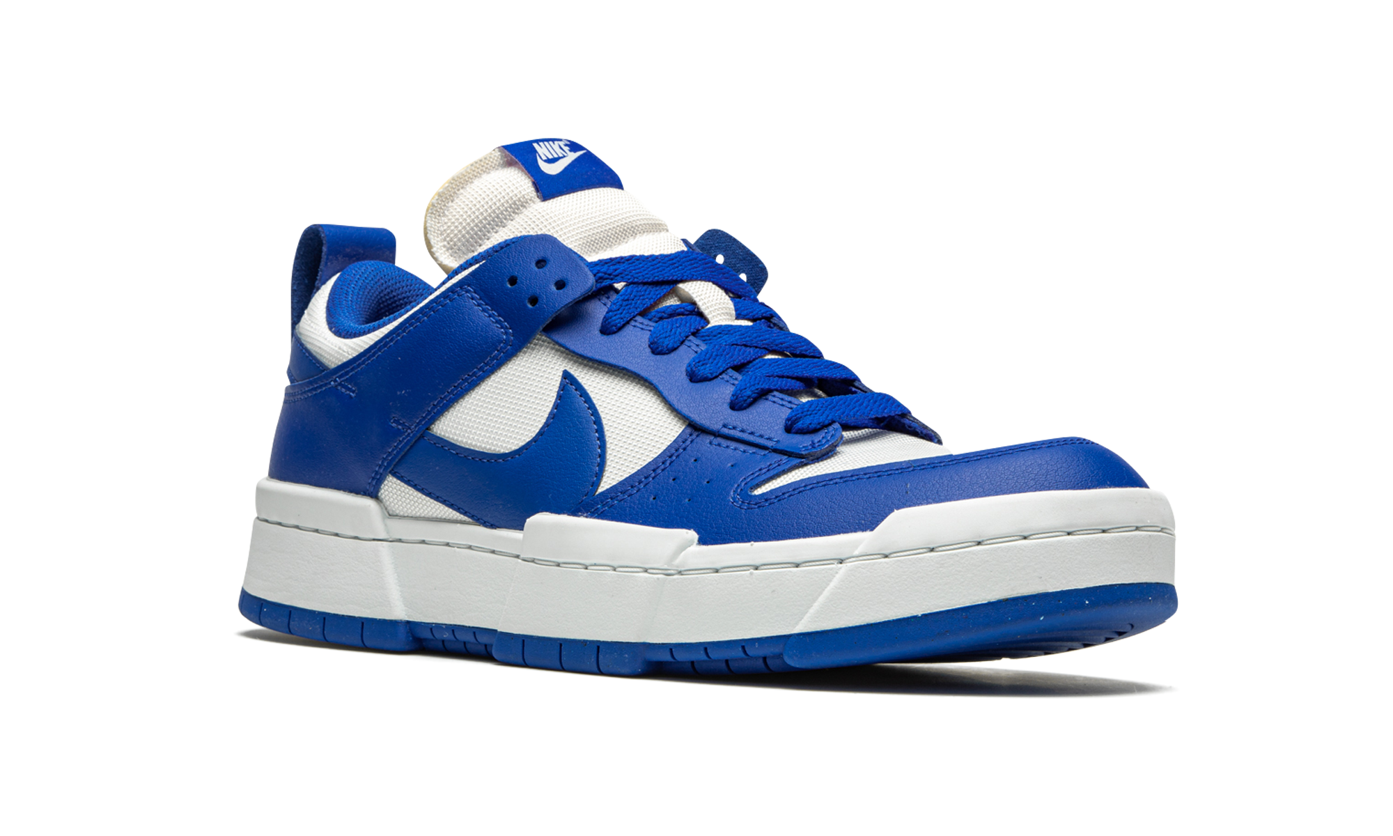 nike dunk low disrupt game royal women s+CK6654-100+diagnol right view