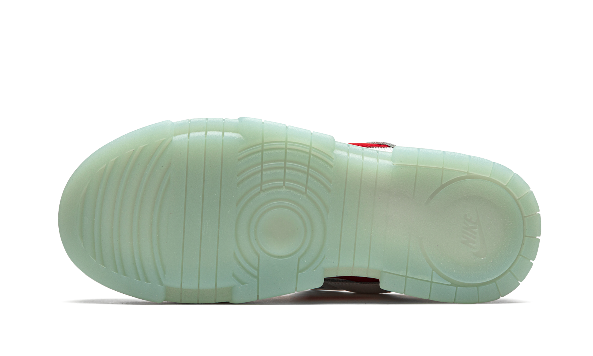 nike dunk low disrupt gym red women s+CK6654-101+bottom view
