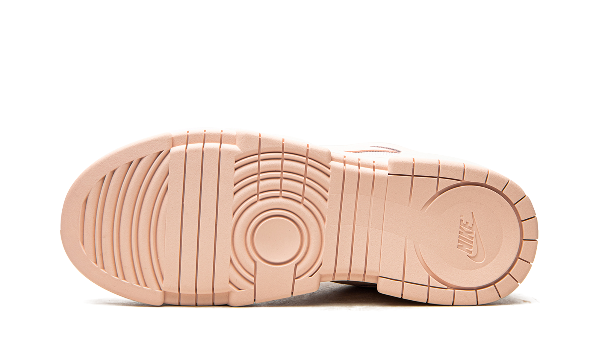 nike dunk low disrupt light soft pink women s+CK6654-602+bottom view