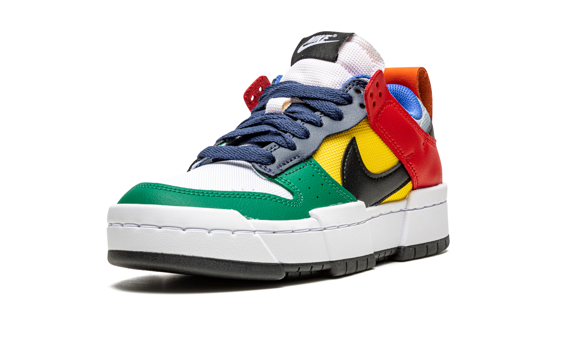 nike dunk low disrupt multi color women s+CK6654-004+left diagnol single view