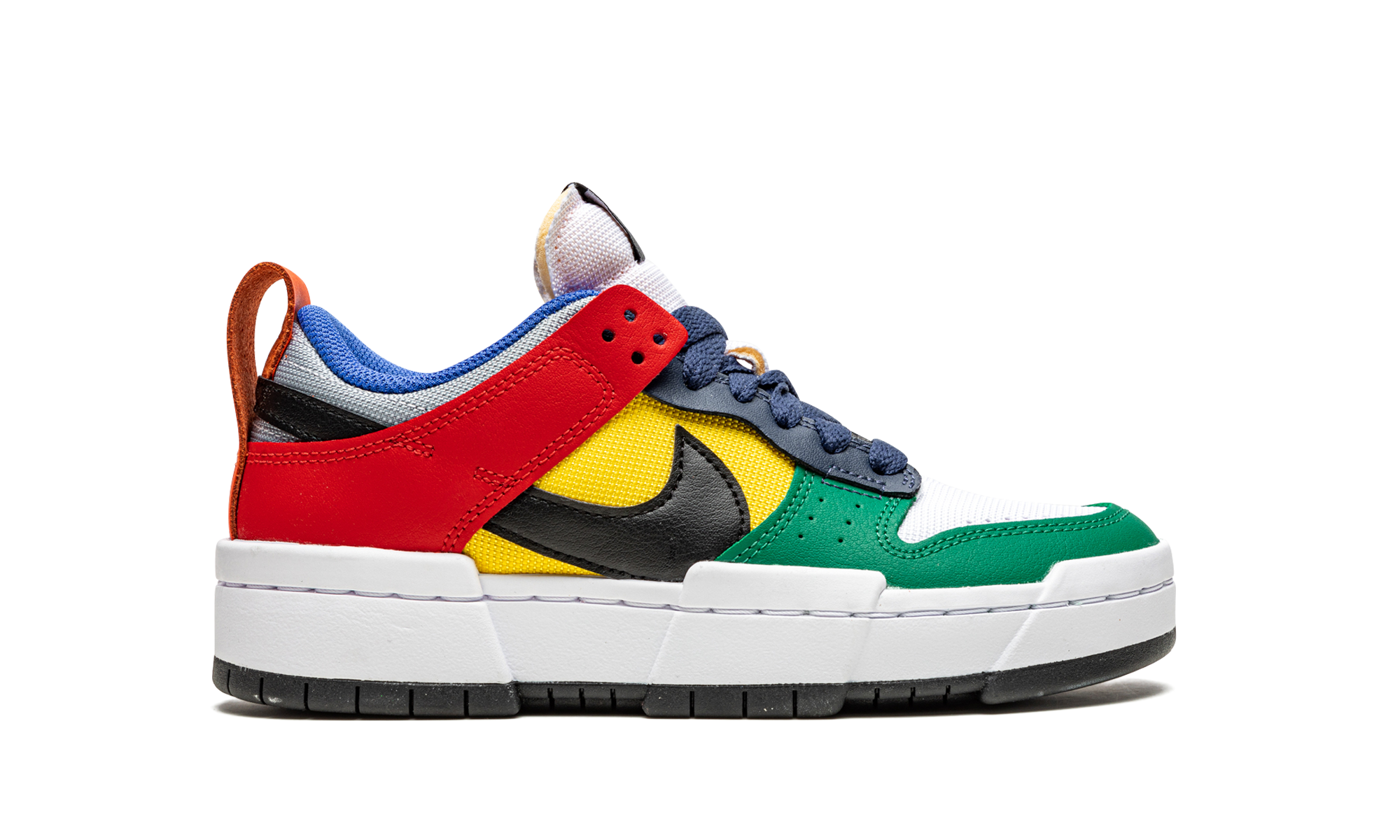 nike dunk low disrupt multi color women s+CK6654-004+right view