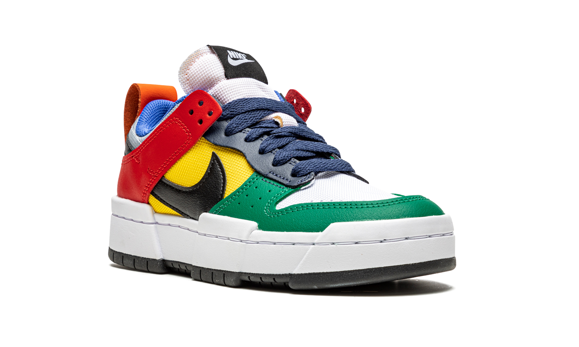 nike dunk low disrupt multi color women s+CK6654-004+diagnol right view