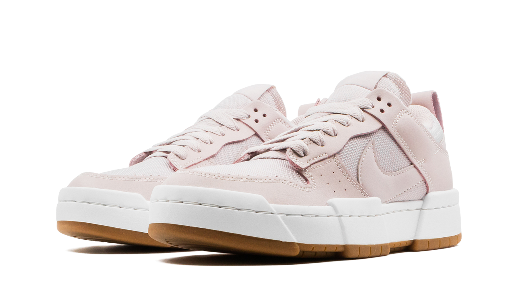 nike dunk low disrupt platinum violet women s+CK6654-003+diagnol left view