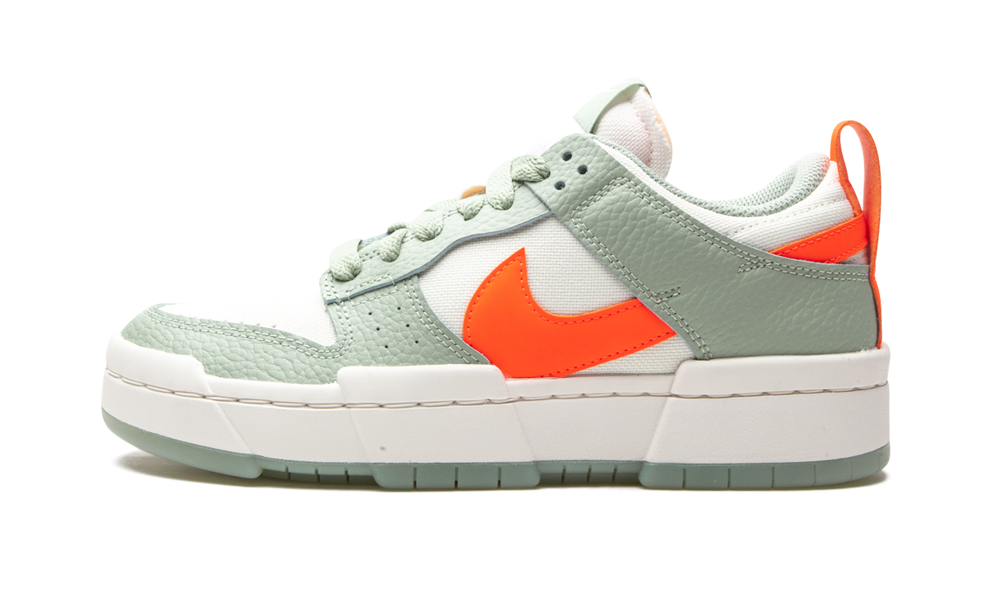 nike dunk low disrupt sea glass hyper crimson women s+DJ3077-001+diagnol right view 1