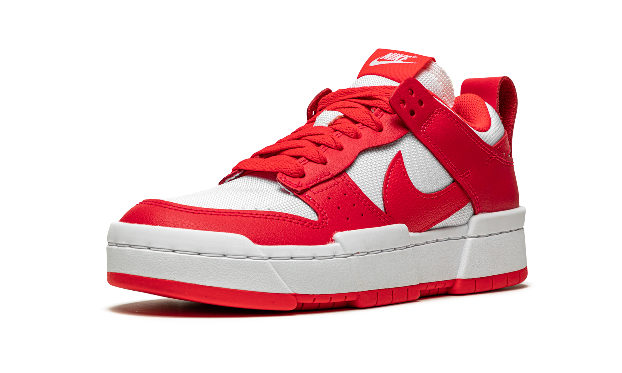 nike dunk low disrupt siren red women s+CK6654-601+left diagnol single view
