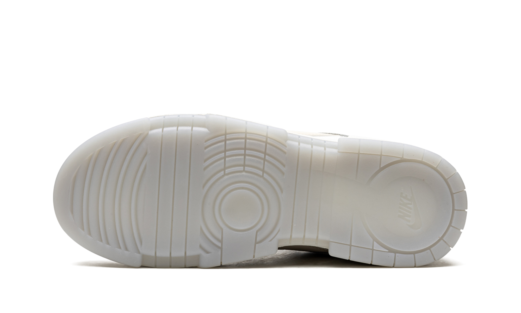nike dunk low disrupt summit white ghost women s+DJ3077-100+bottom view
