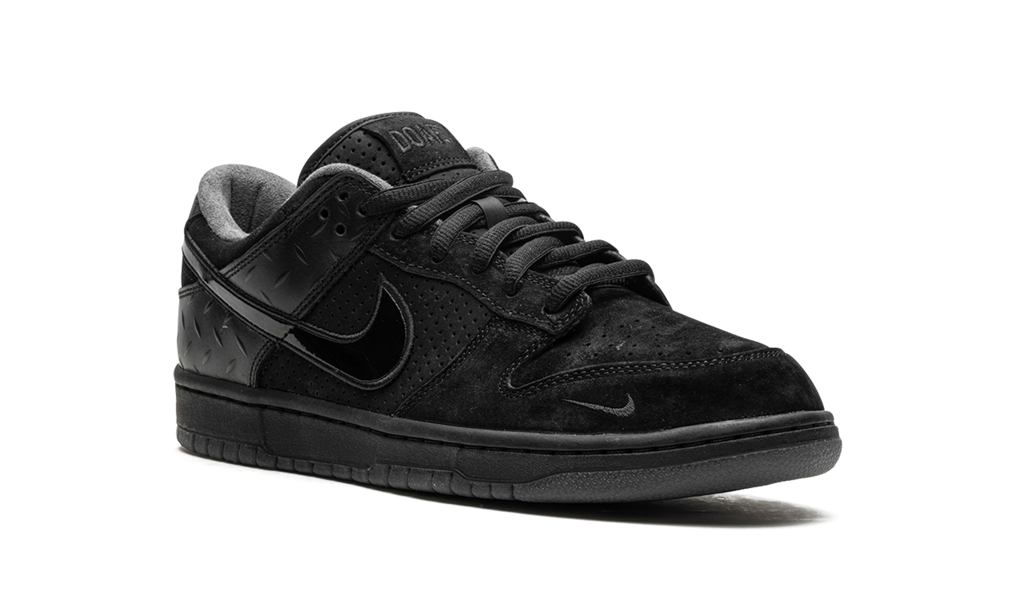 nike dunk low ducks of a feather black university of oregon pe+HV1470-001+diagnol right view