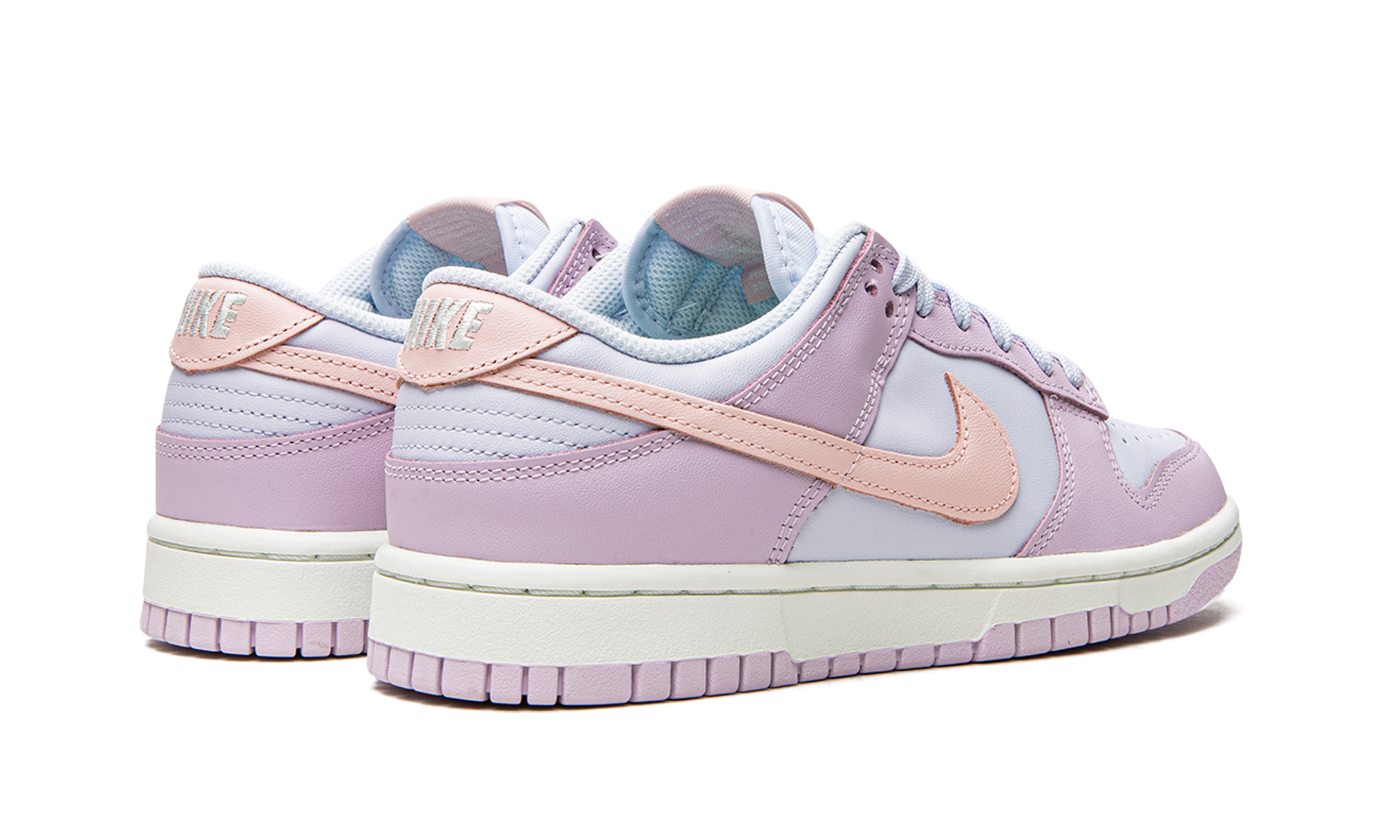 nike dunk low easter women s+DD1503-001+diagnol right behind view