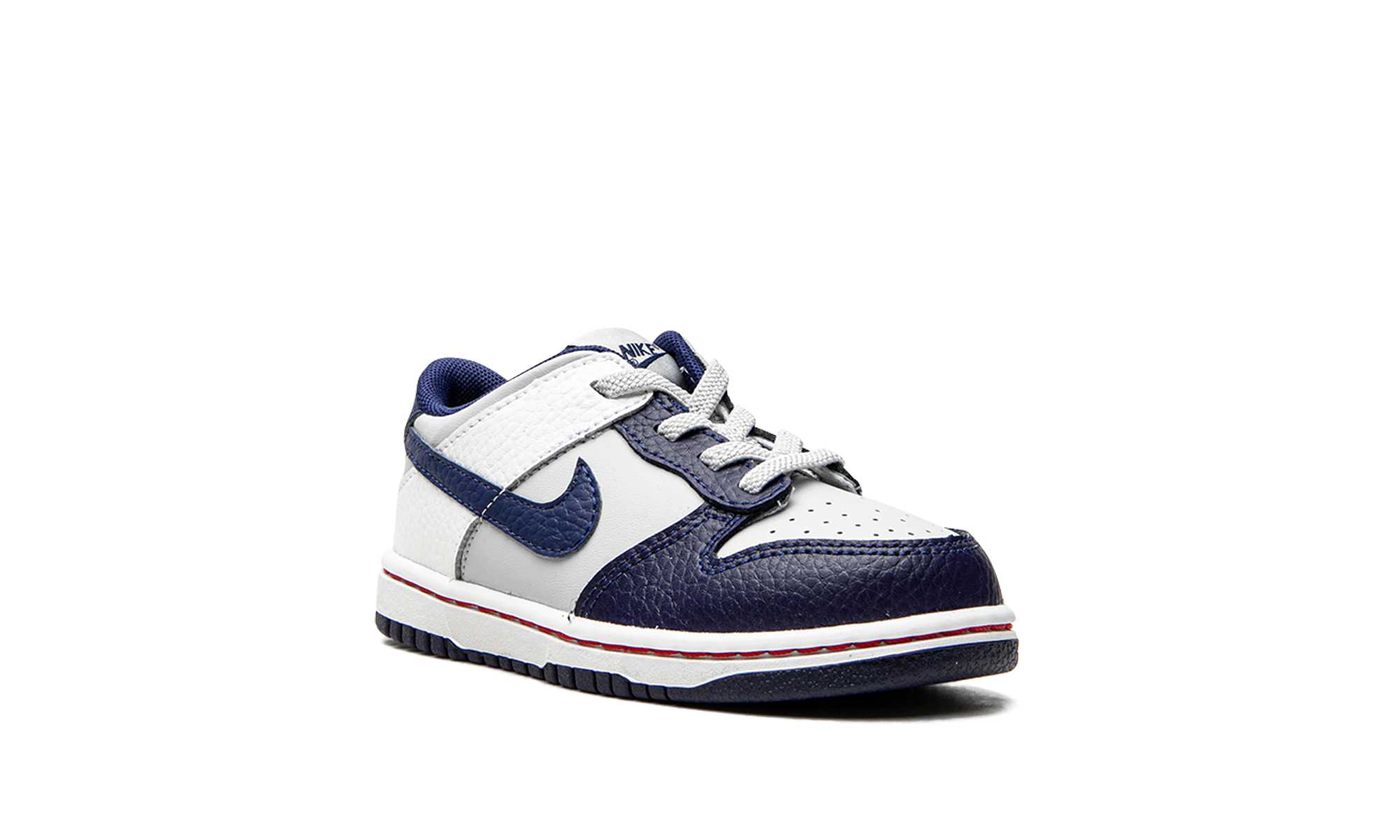 nike dunk low emb nba 75th anniversary brooklyn nets td+DC9562-001+diagnol right view