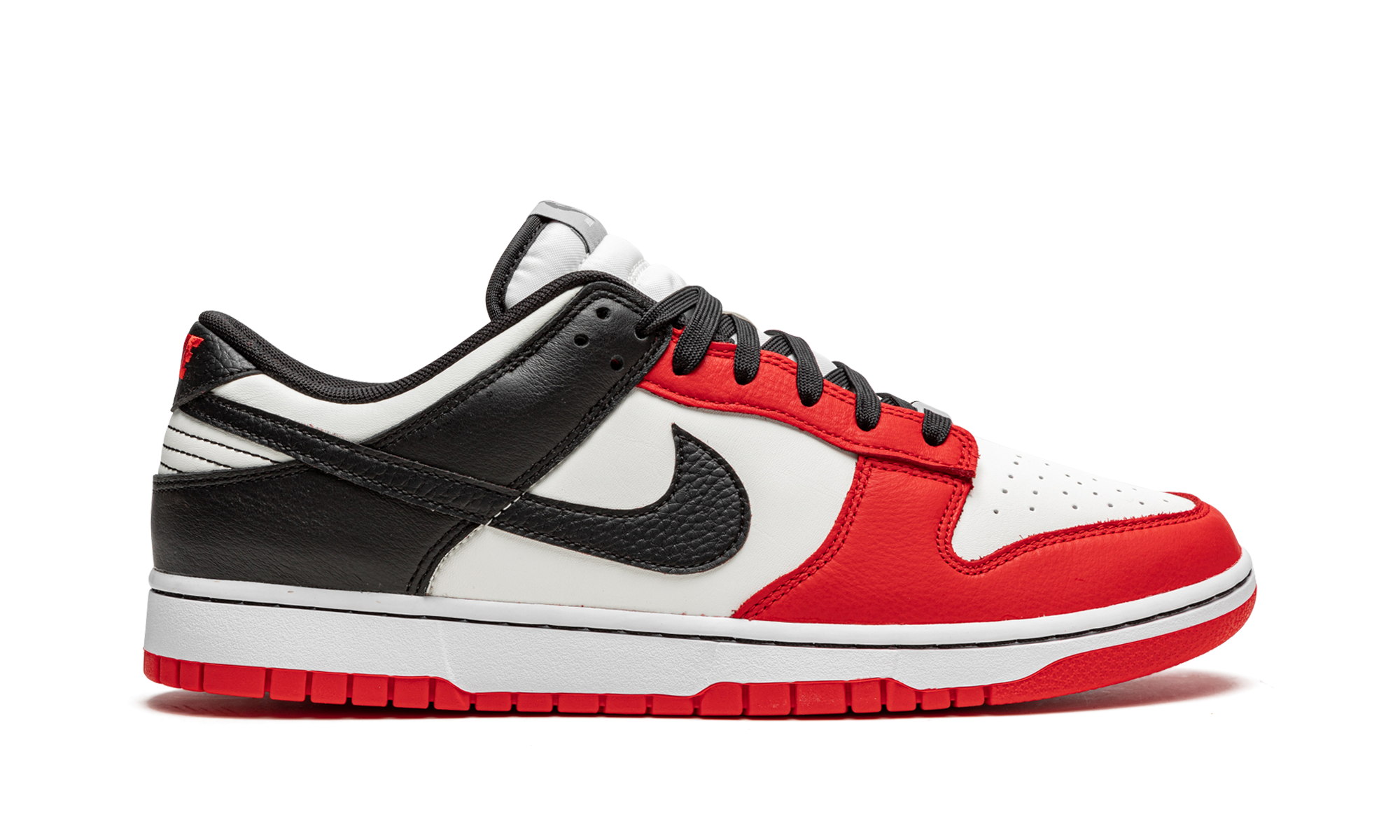 nike dunk low emb nba 75th anniversary chicago+DD3363-100+right view
