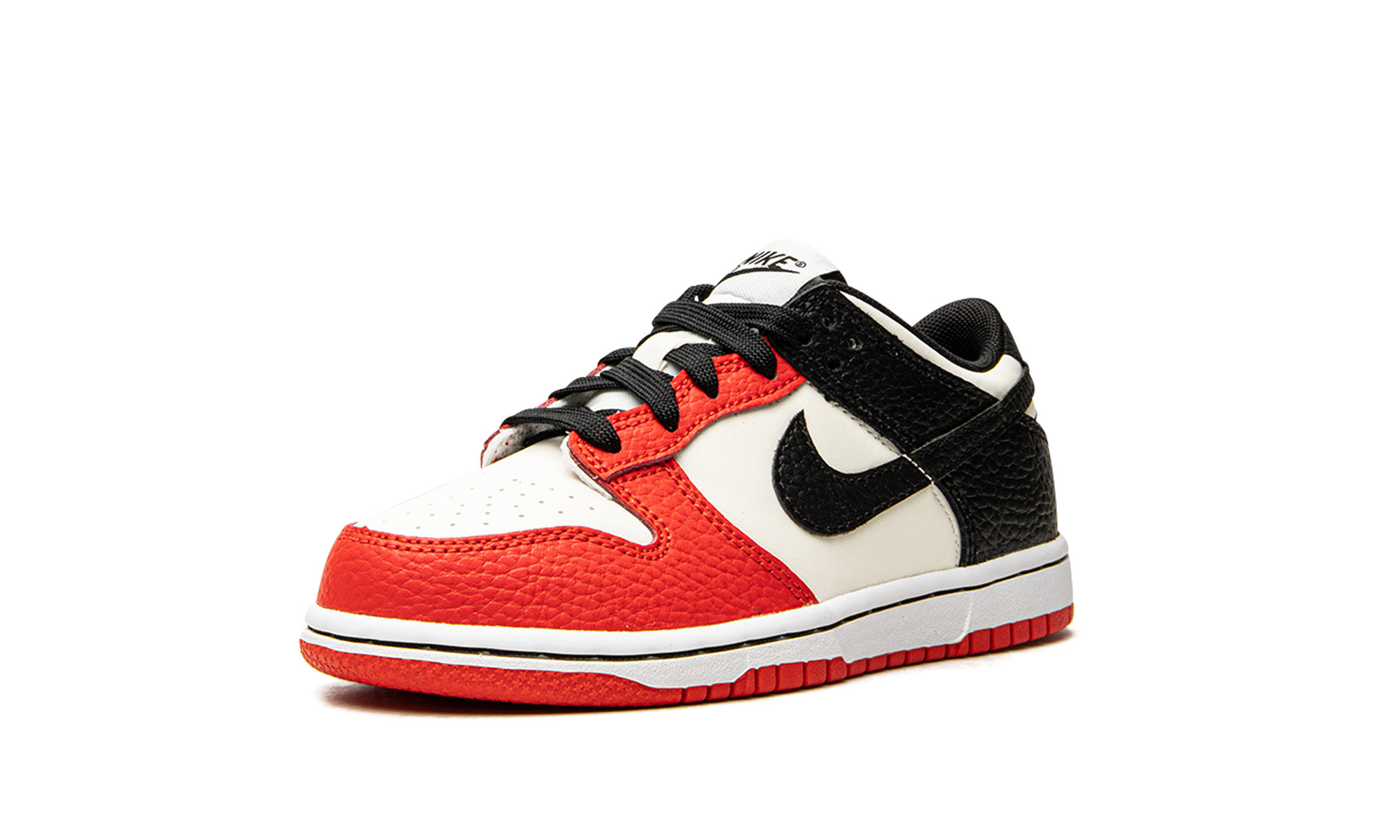 nike dunk low emb nba 75th anniversary chicago ps+DC9564-100+left diagnol single view