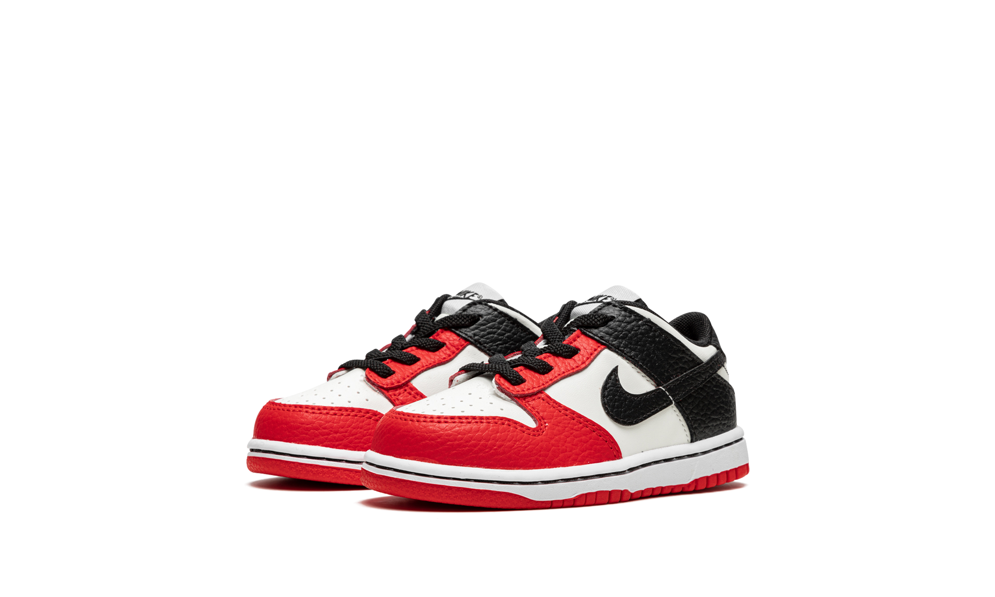nike dunk low emb nba 75th anniversary chicago td+DC9562-100+diagnol left view