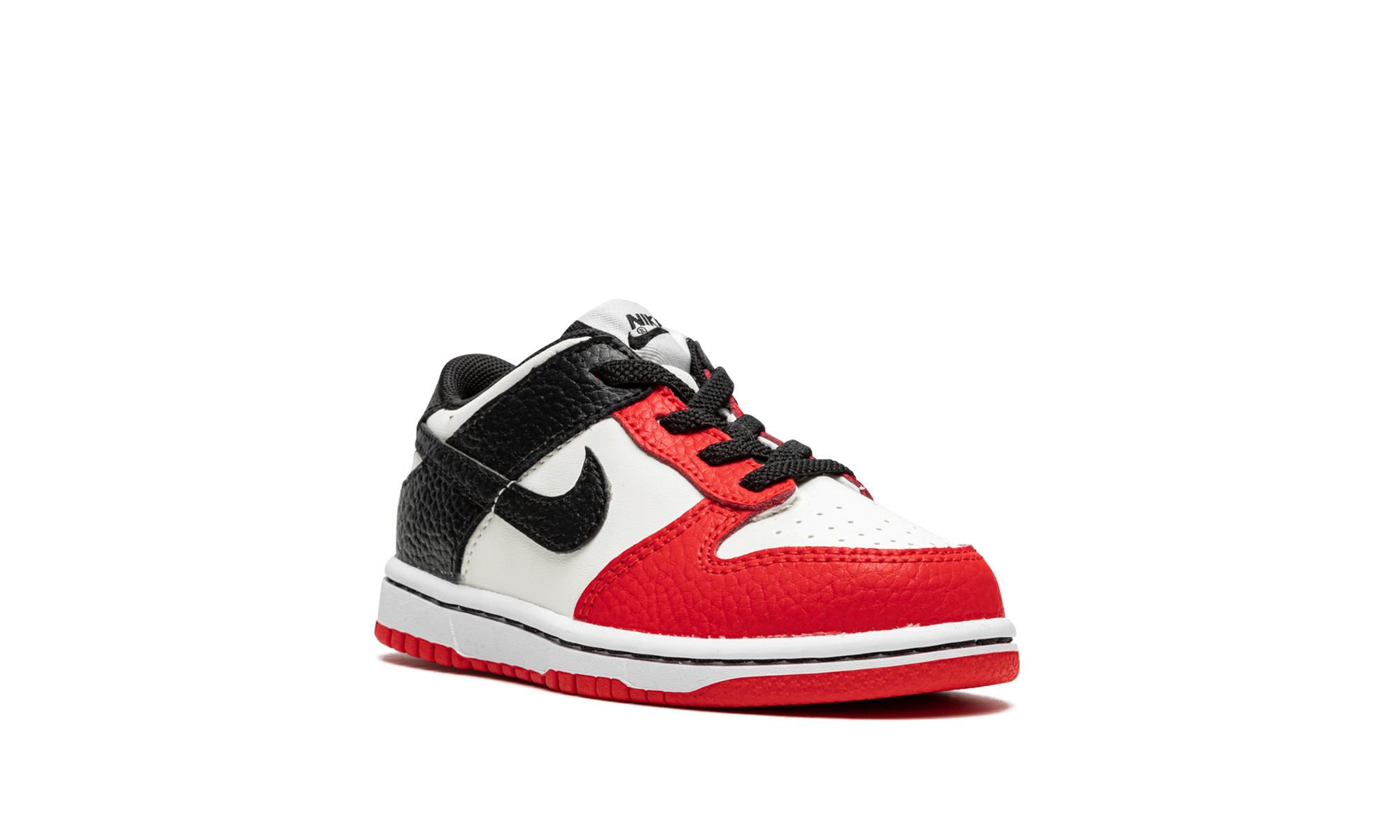 nike dunk low emb nba 75th anniversary chicago td+DC9562-100+diagnol right view