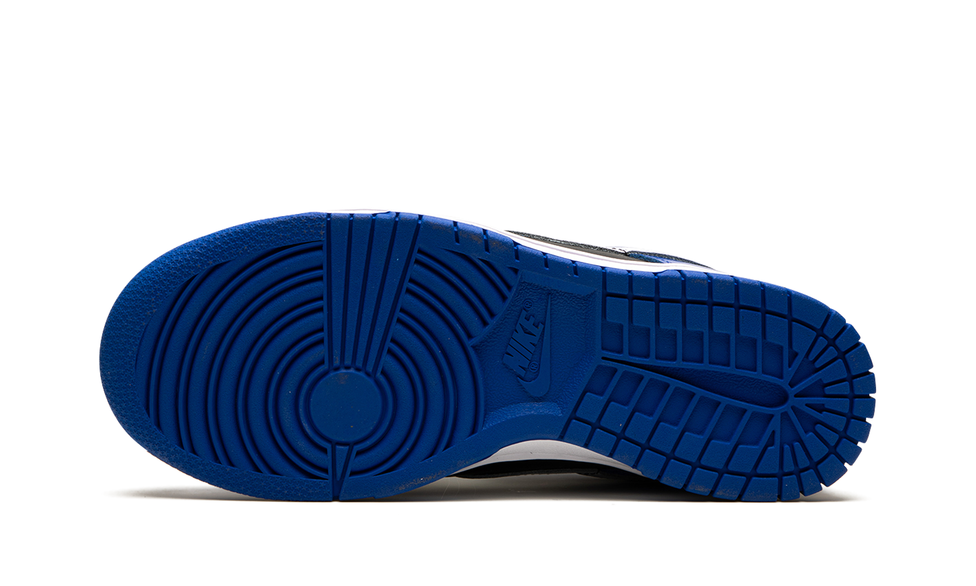 nike dunk low essential game royal black white women s+DQ7576-400+bottom view