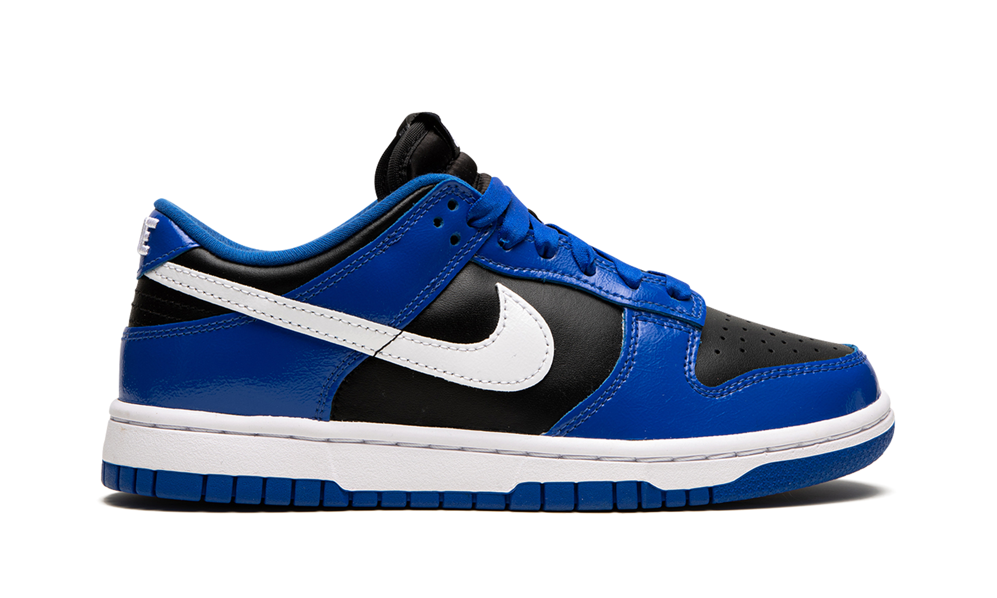 nike dunk low essential game royal black white women s+DQ7576-400+right view