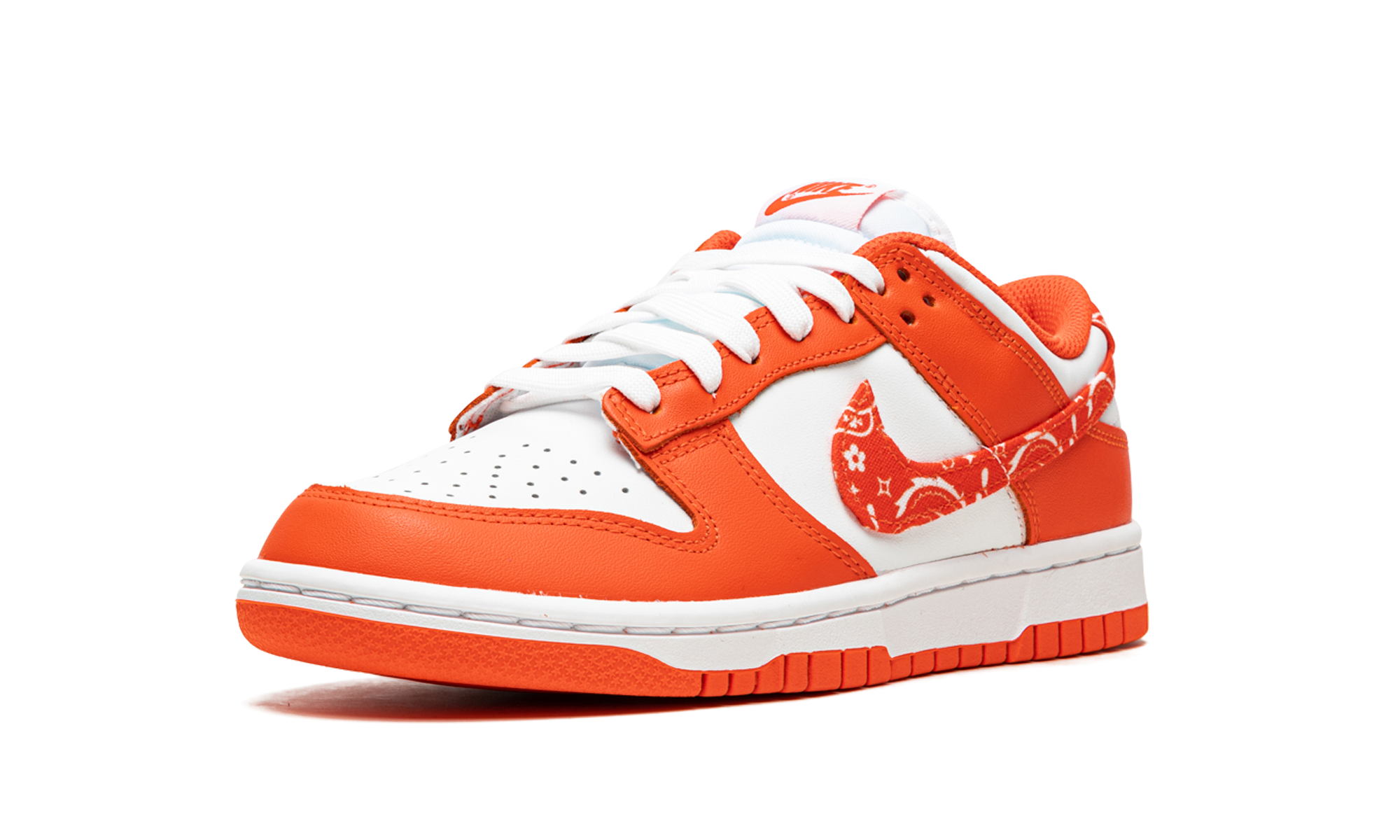 nike dunk low essential paisley pack orange women s+DH4401-103+left diagnol single view