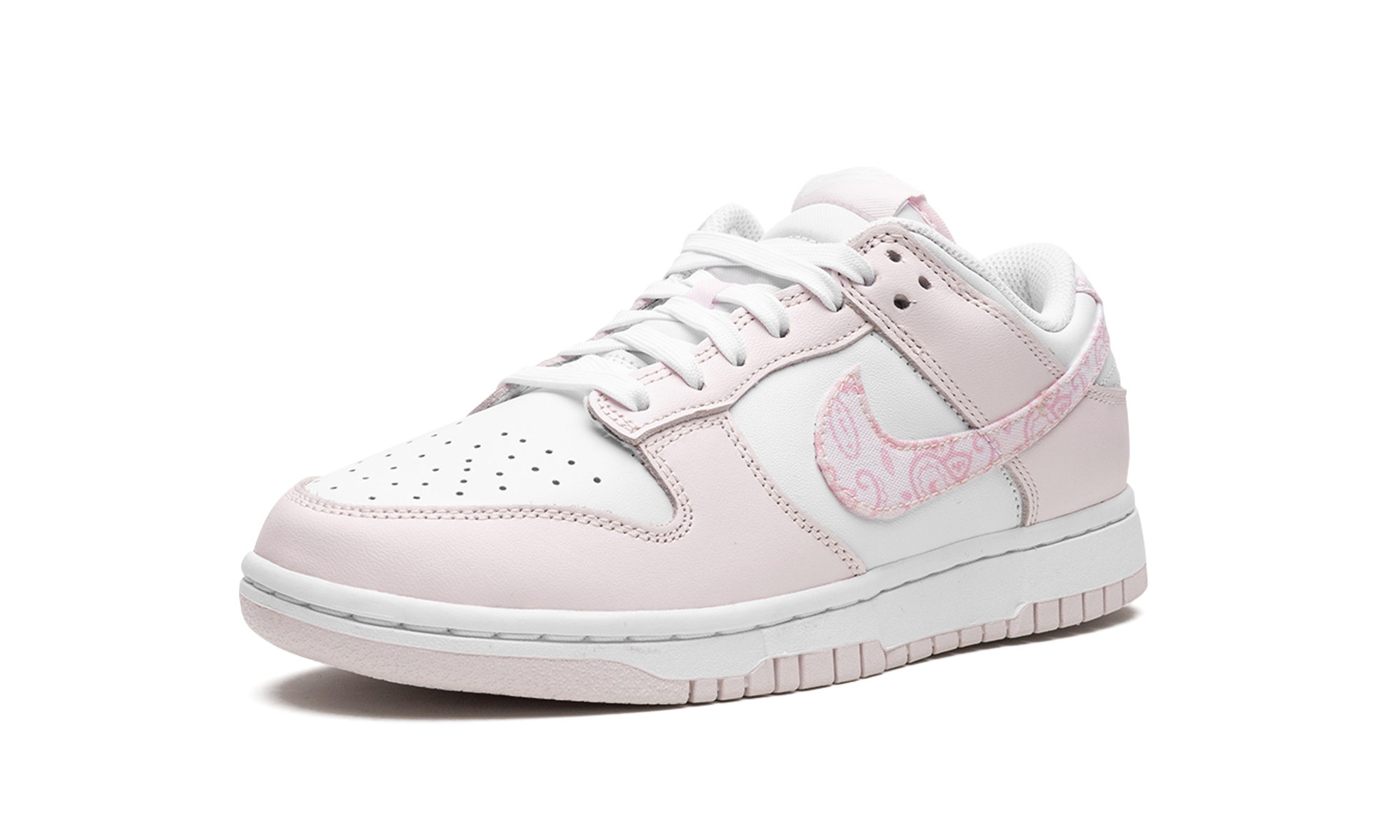 nike dunk low essential paisley pack pink women s+FD1449-100+left diagnol single view
