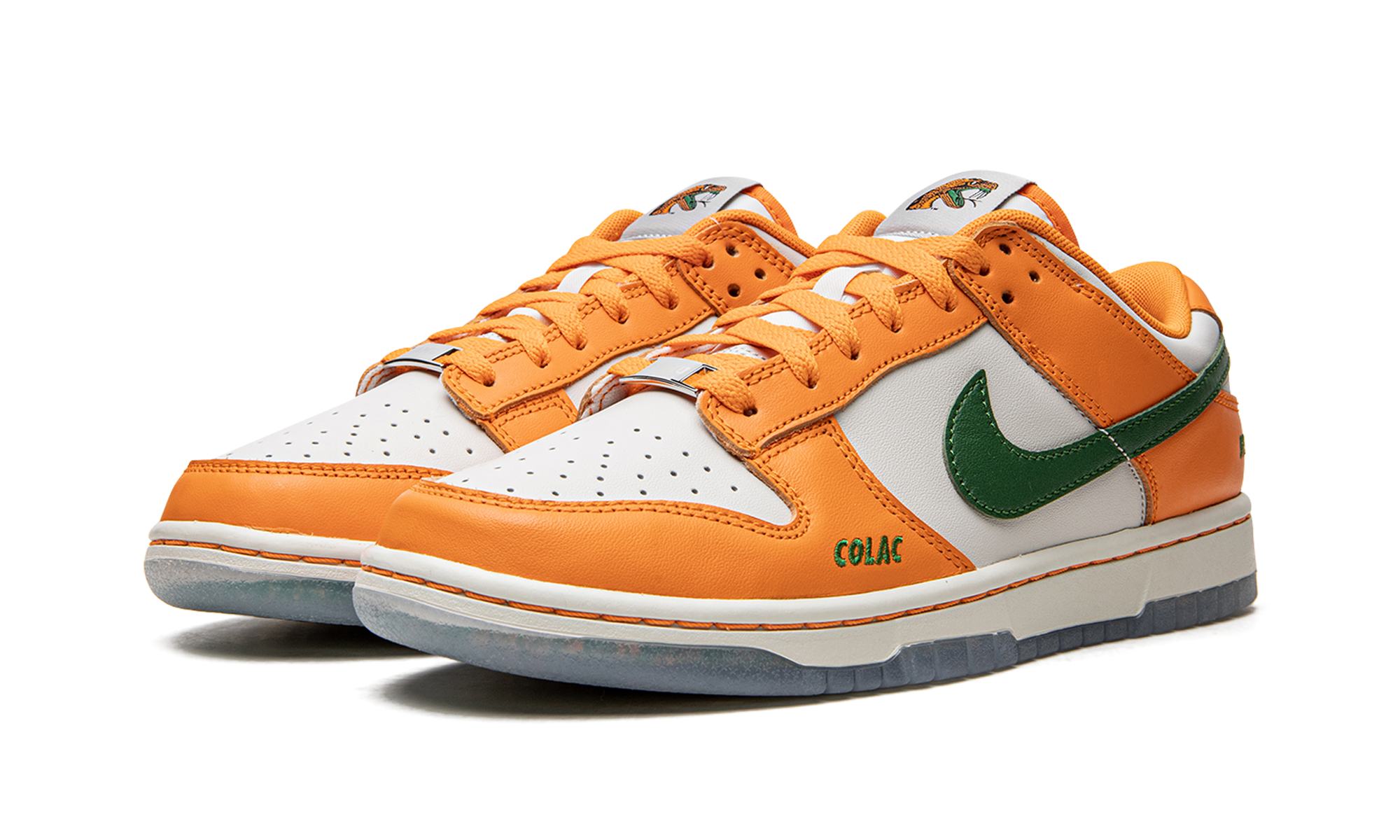 nike dunk low famu+DR6188-800+diagnol left view
