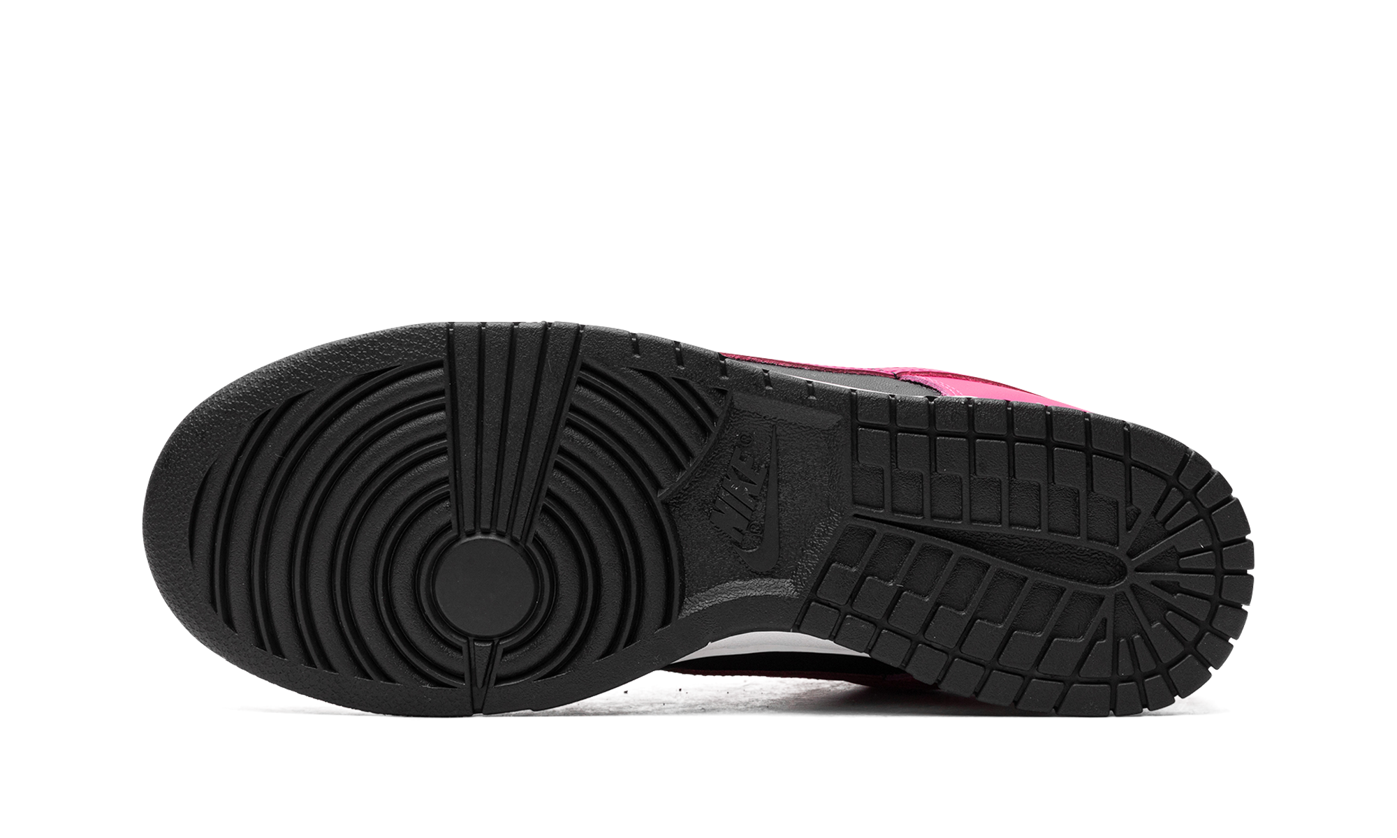 nike dunk low fierce pink black women s+DD1503-604+bottom view