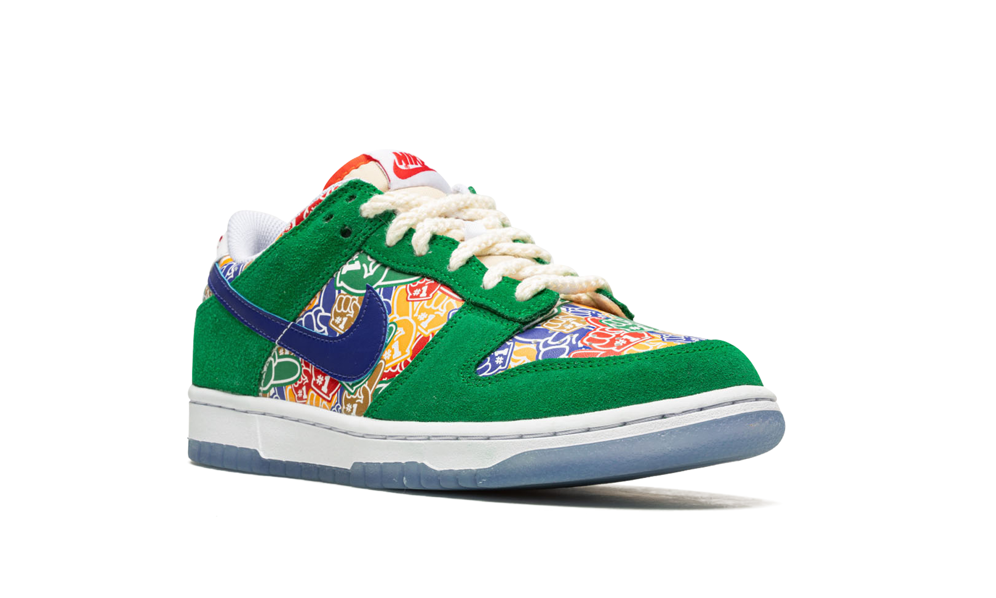 nike dunk low foam finger gs+DZ5299-300+diagnol right view