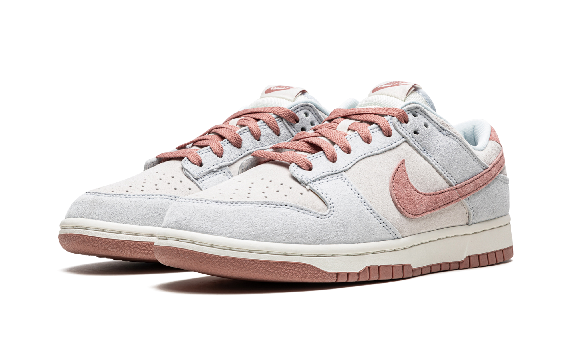 nike dunk low fossil rose+DH7577-001+diagnol left view