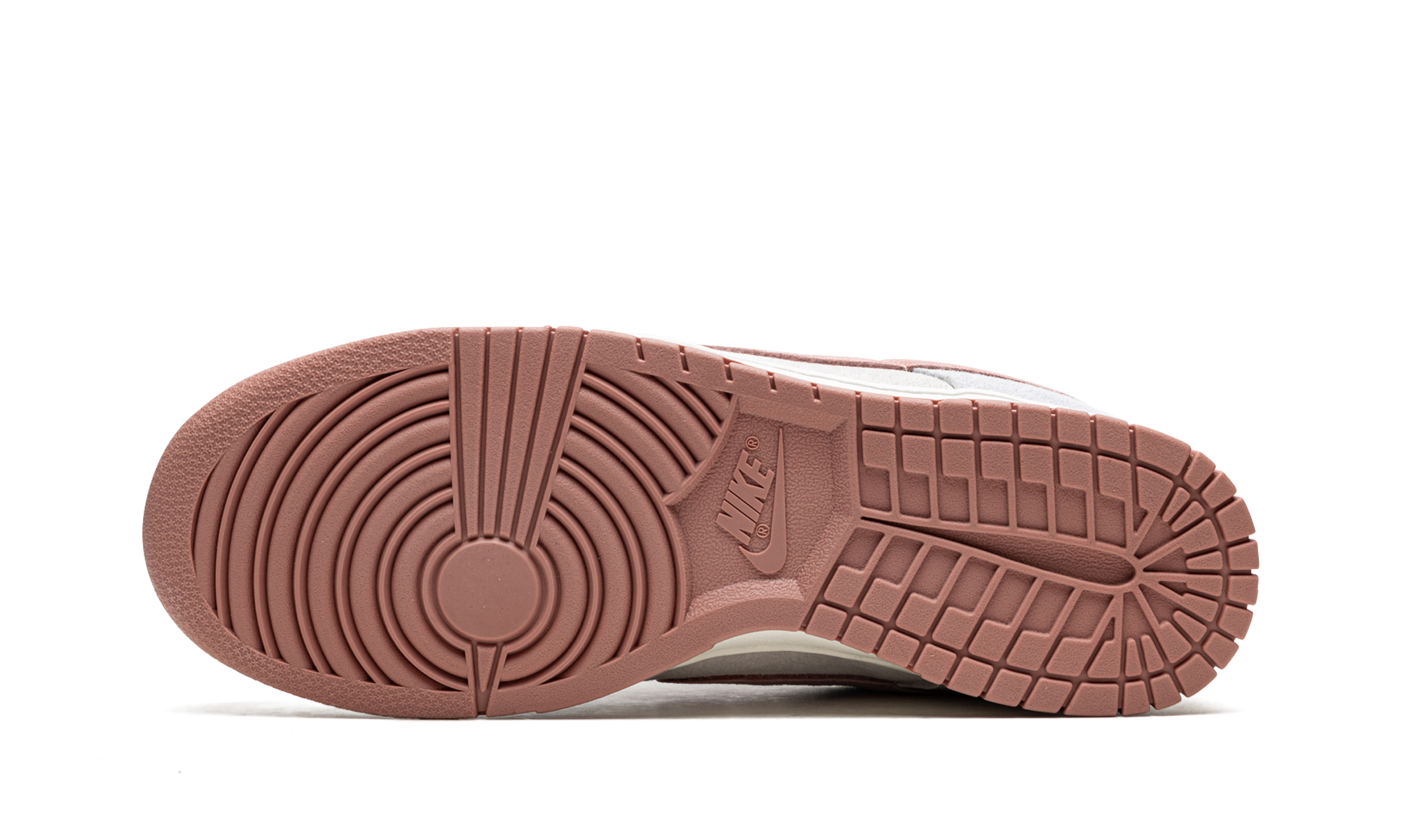 nike dunk low fossil rose+DH7577-001+bottom view
