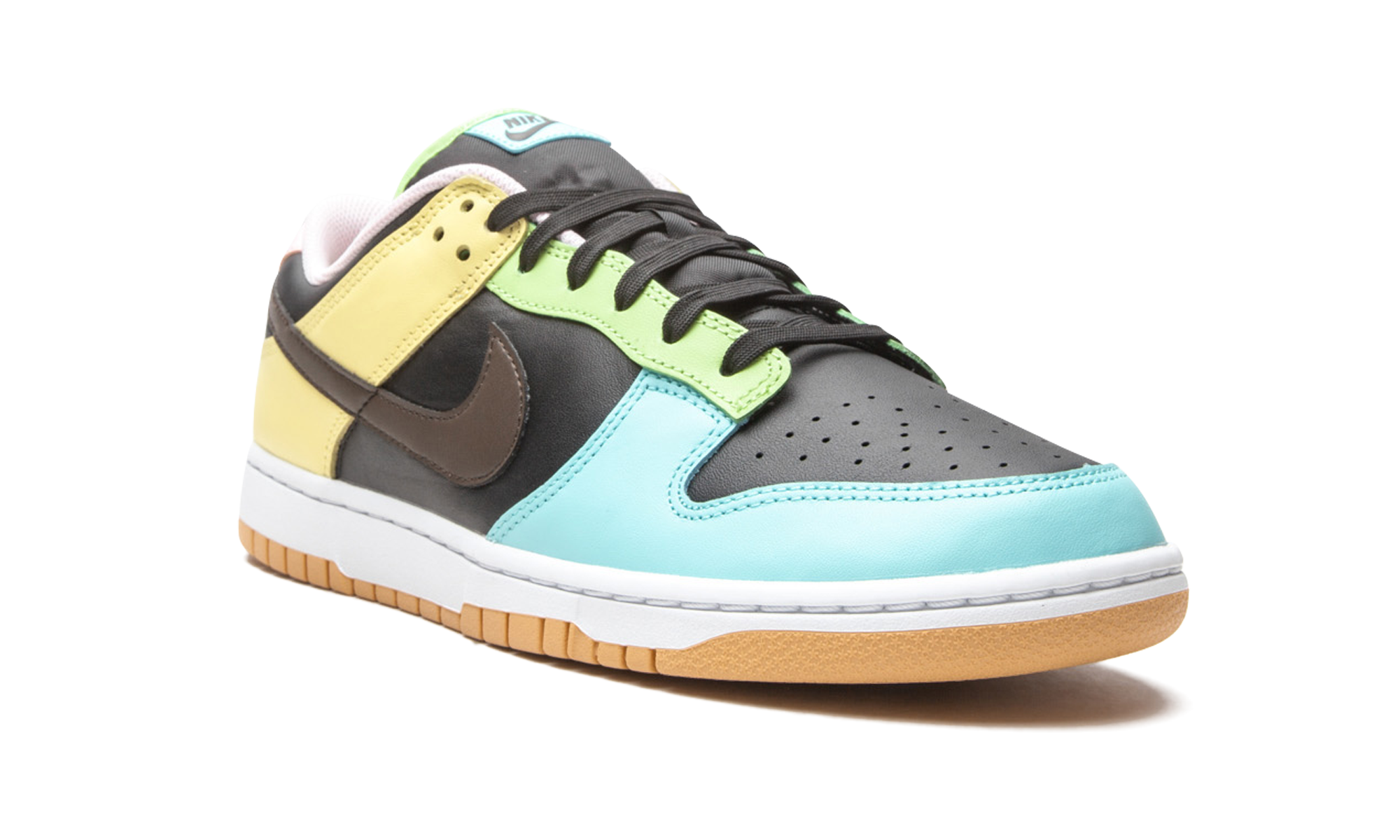 nike dunk low free 99 black+DH0952-001+diagnol right view
