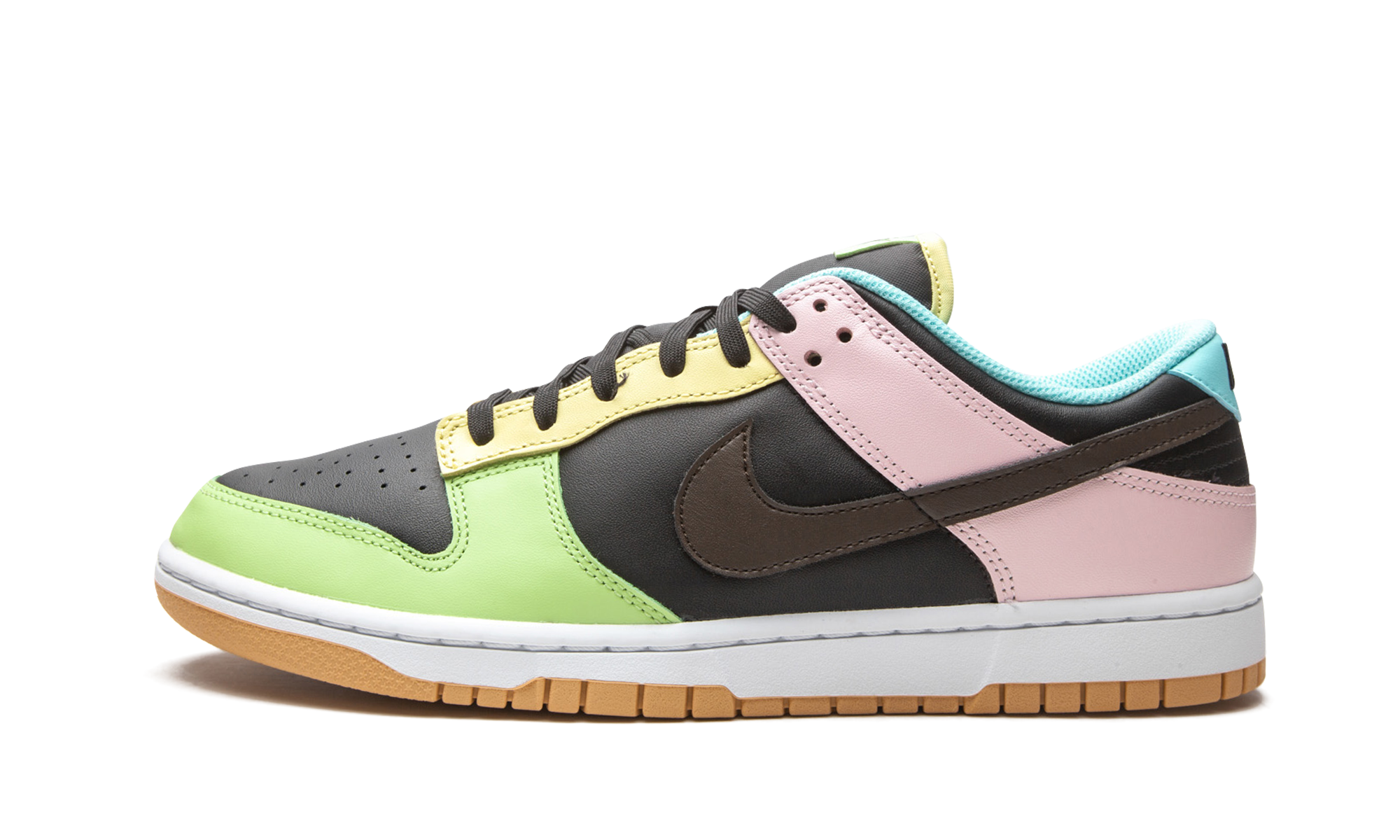 nike dunk low free 99 black+DH0952-001+diagnol right view 1