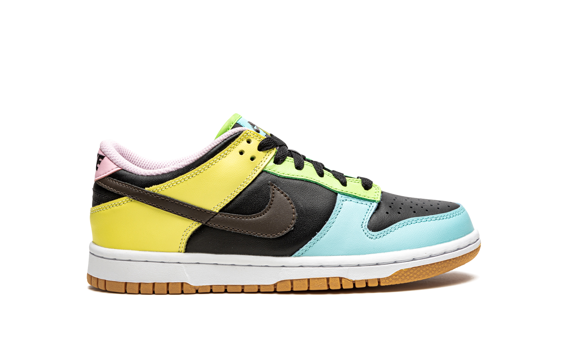 nike dunk low free 99 black gs+CZ2496-001+right view