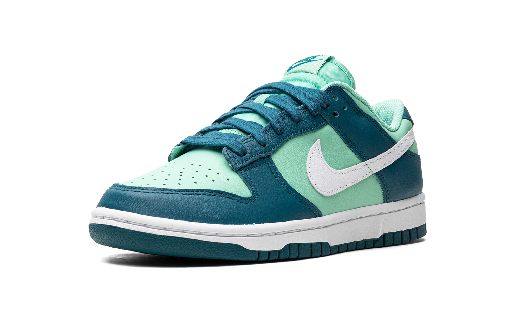 nike dunk low geode teal women s+DD1503-301+left diagnol single view