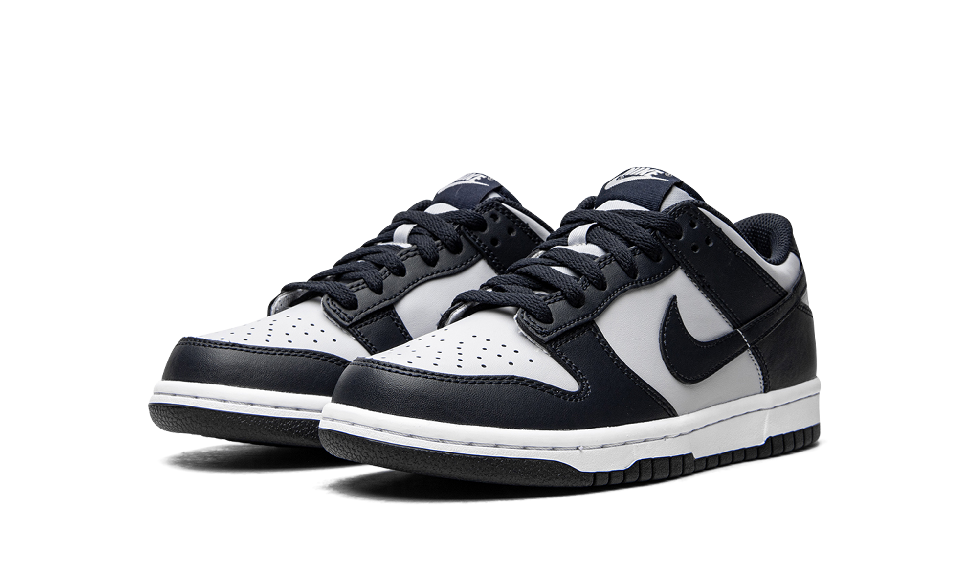 nike dunk low georgetown gs+CW1590-004+diagnol left view