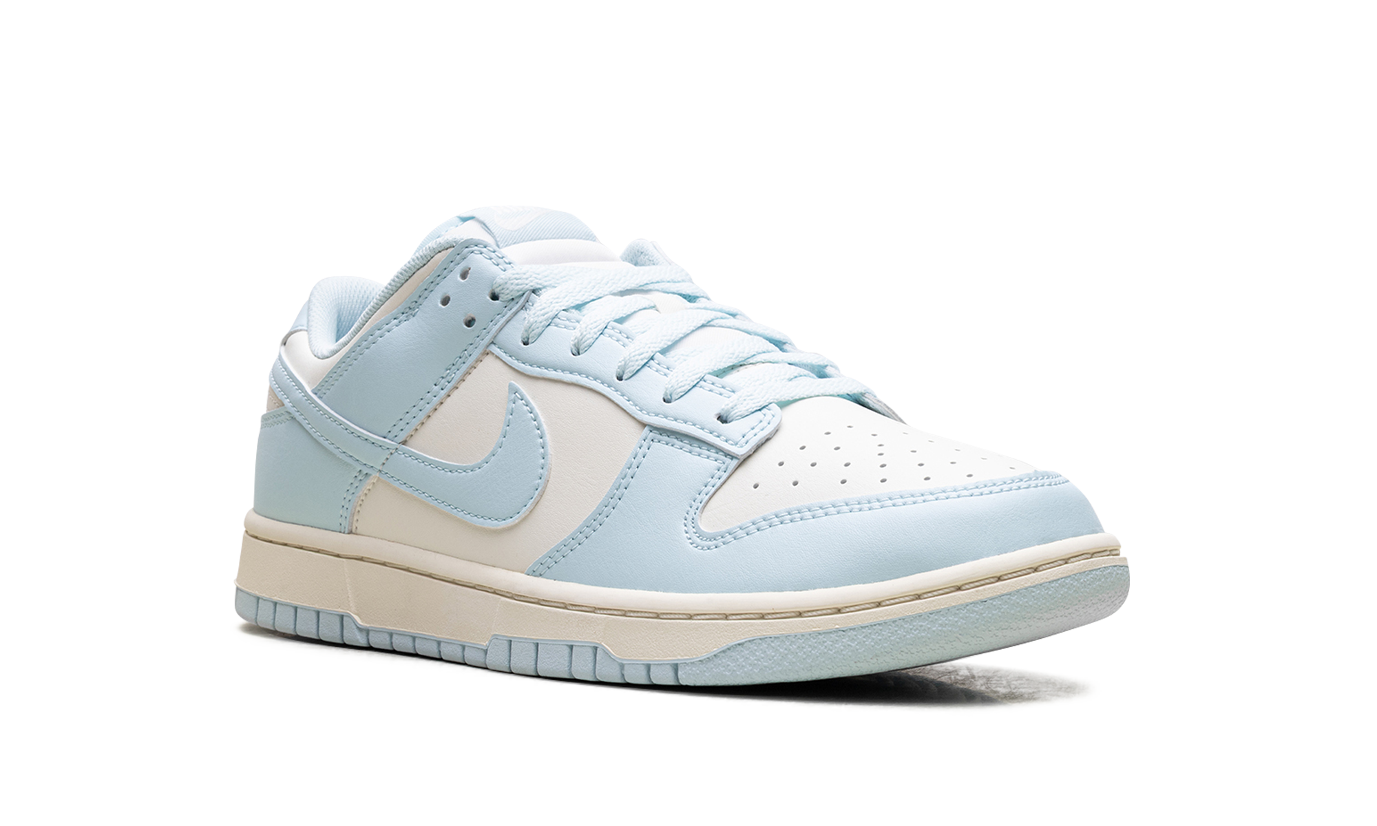 nike dunk low glacier blue pale ivory+HF5441-103+diagnol right view